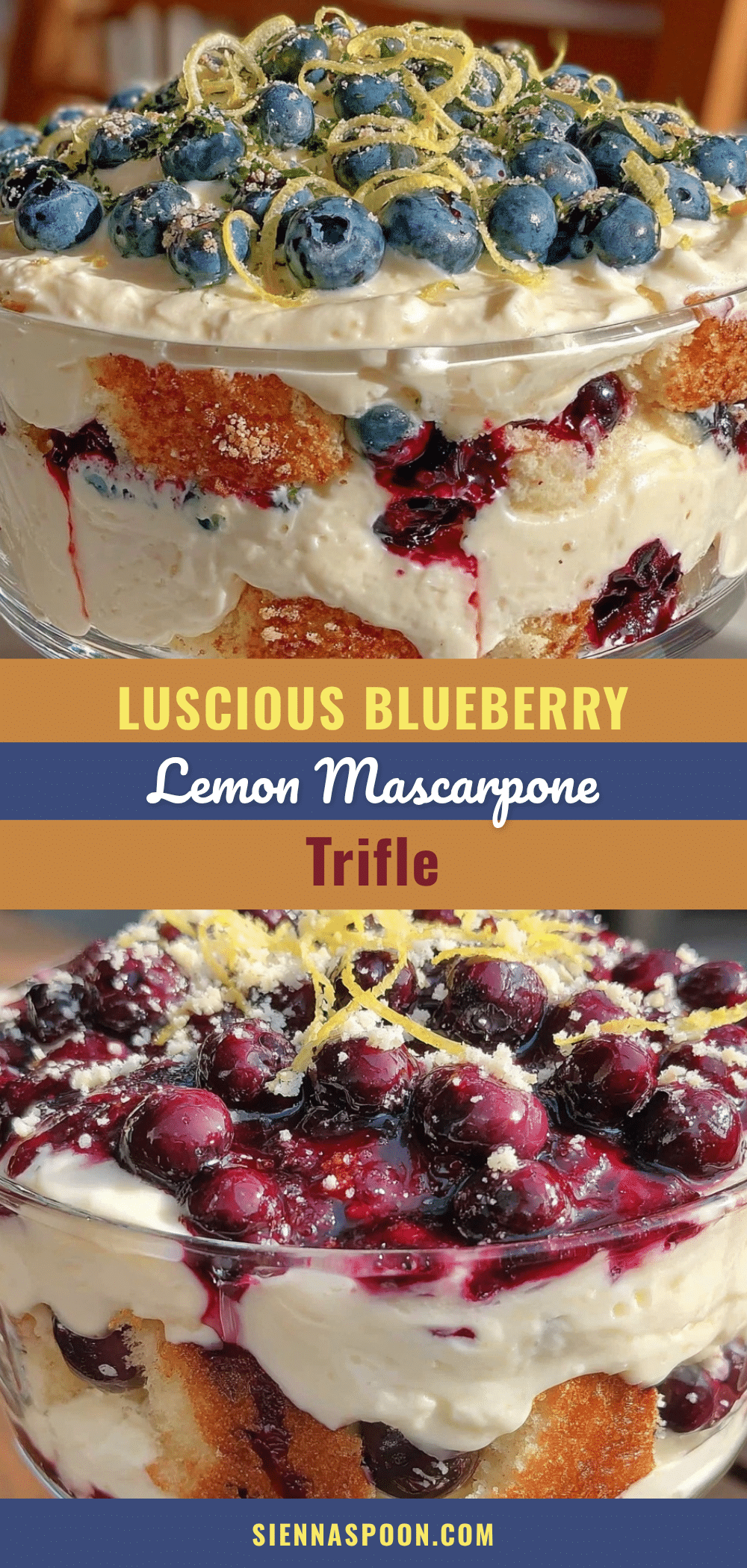 blueberry lemon trifle recipe
