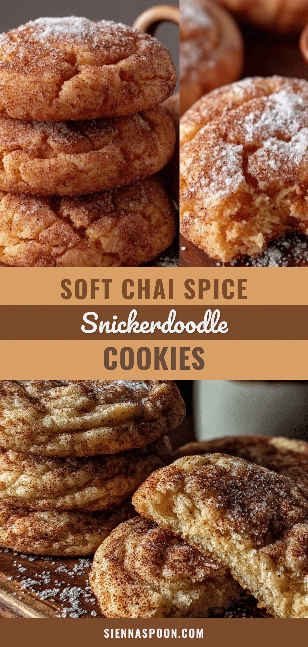 chai spice snickerdoodle cookies recipe