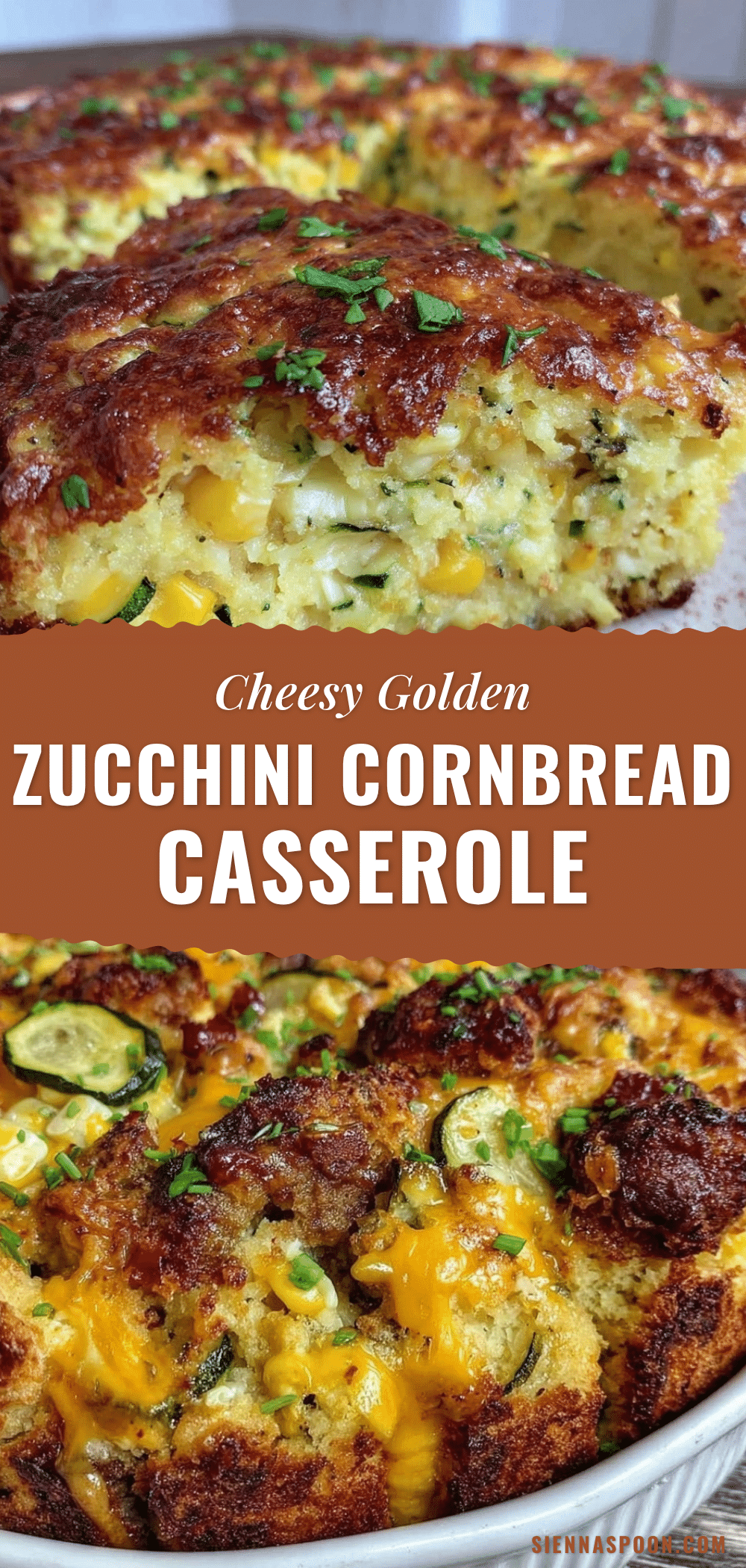 cheesy zucchini cornbread casserole recipe