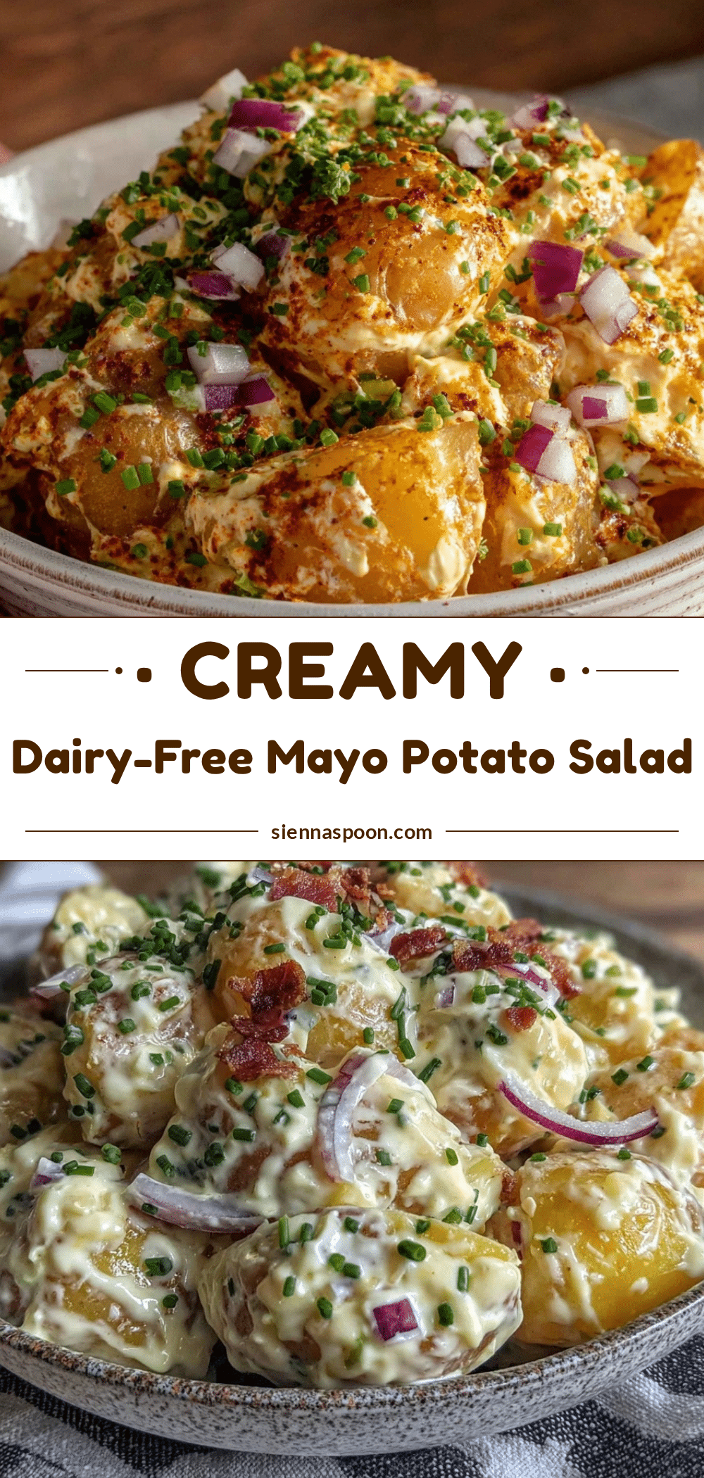 creamy dairy-free potato salad recipe