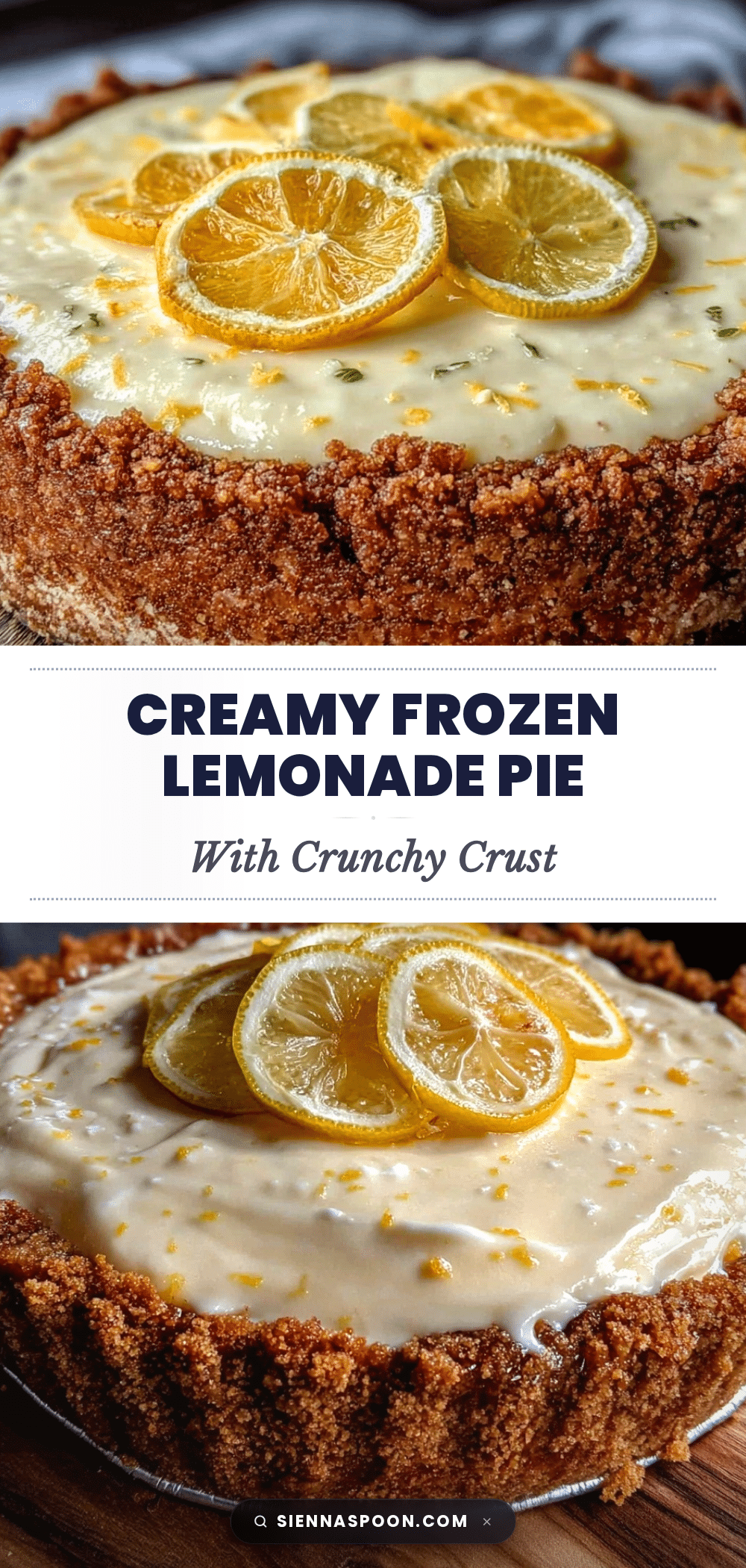 creamy frozen lemonade pie recipe