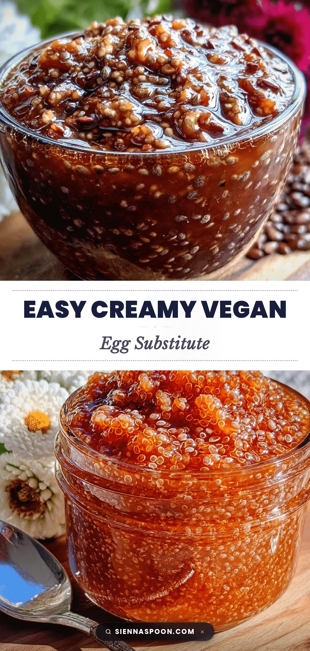 easy creamy vegan egg substitute recipe