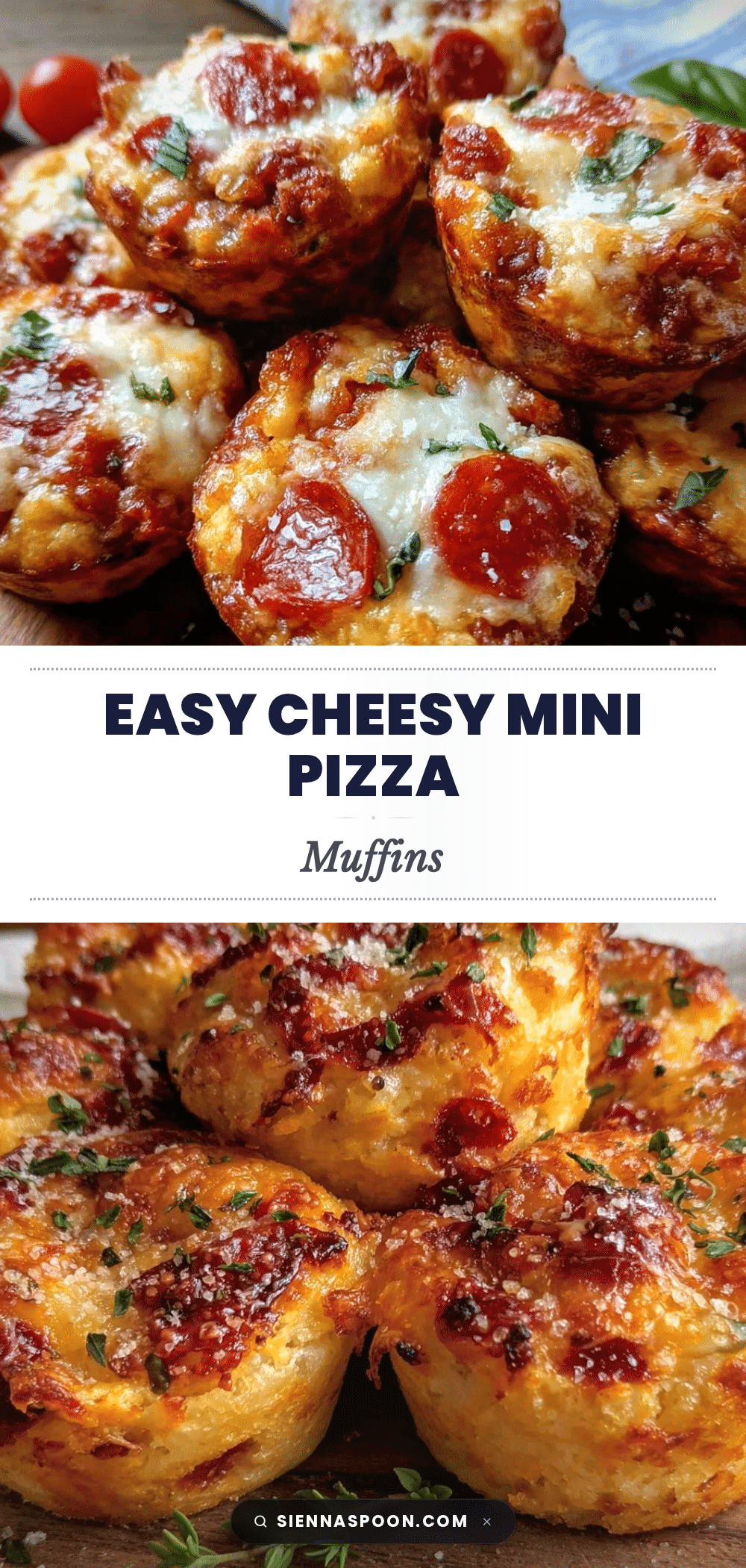 easy mini pizza muffins recipe