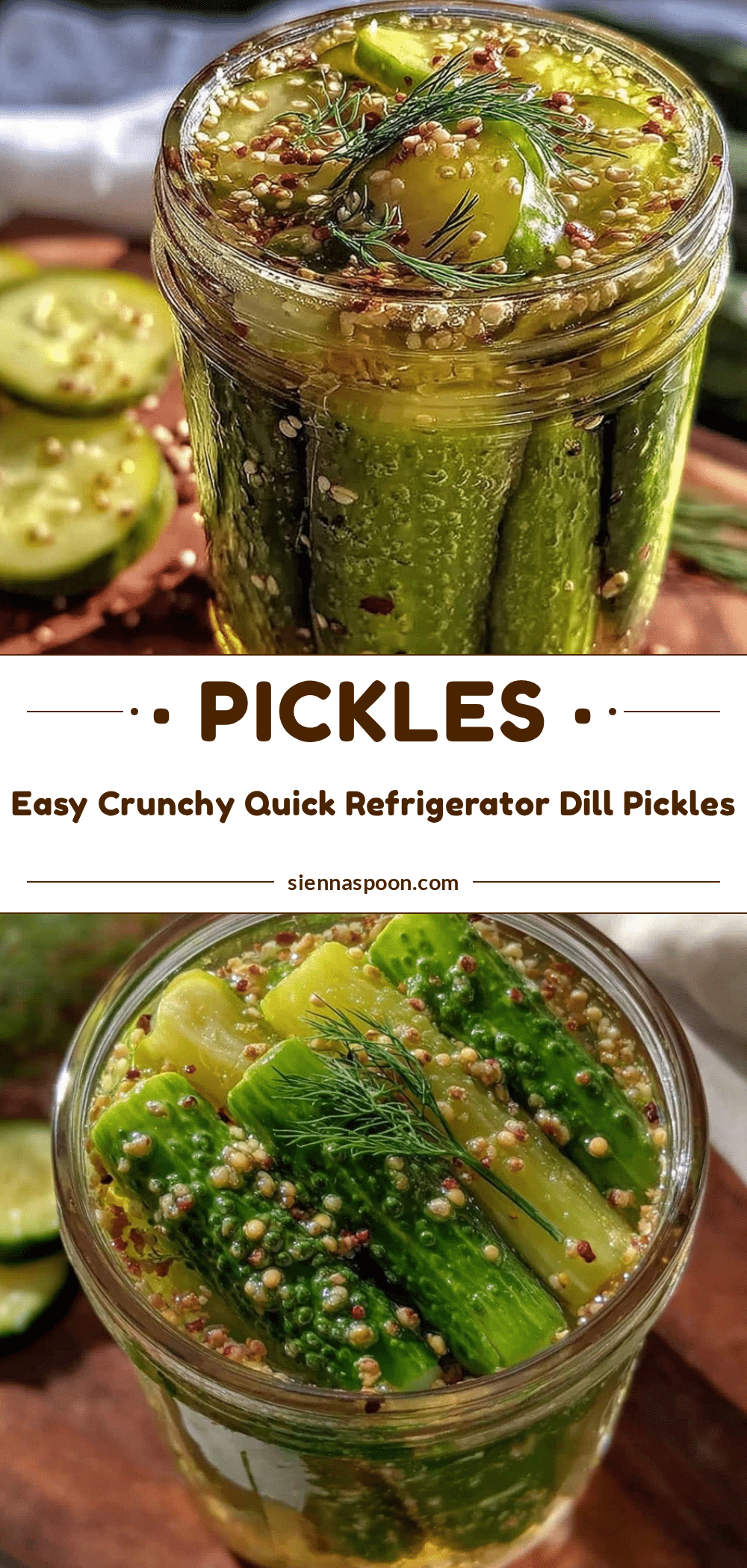 easy quick refrigerator dill pickles recipe