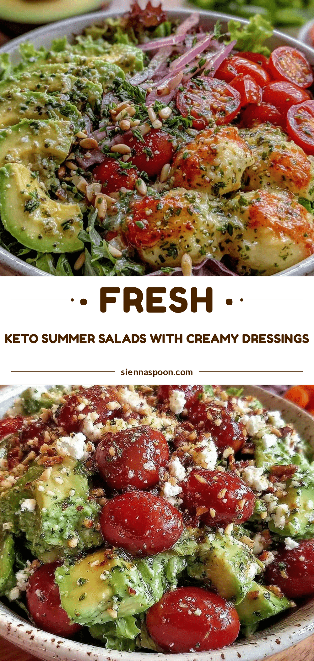 fresh keto summer salads recipe