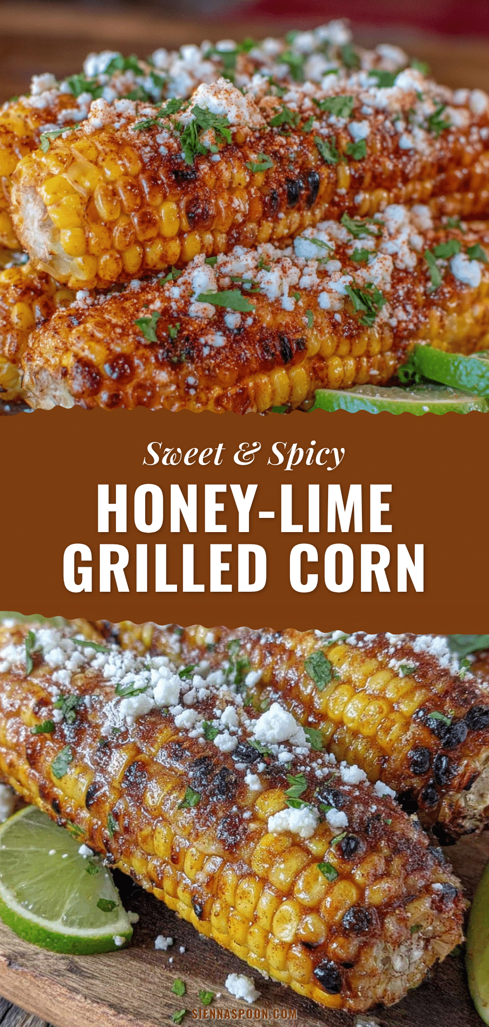 honey-lime grilled corn recipe