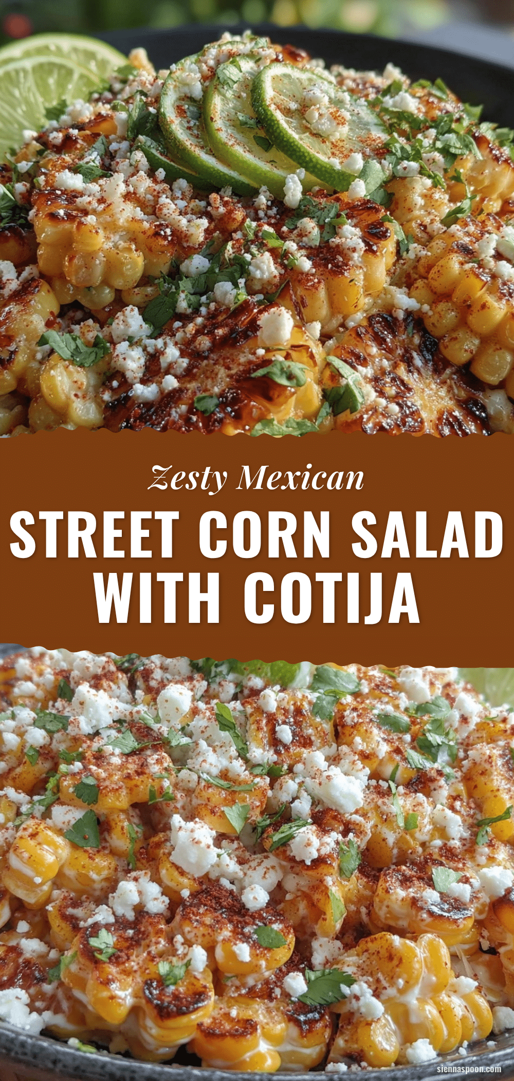 Mexican street corn salad recipe
