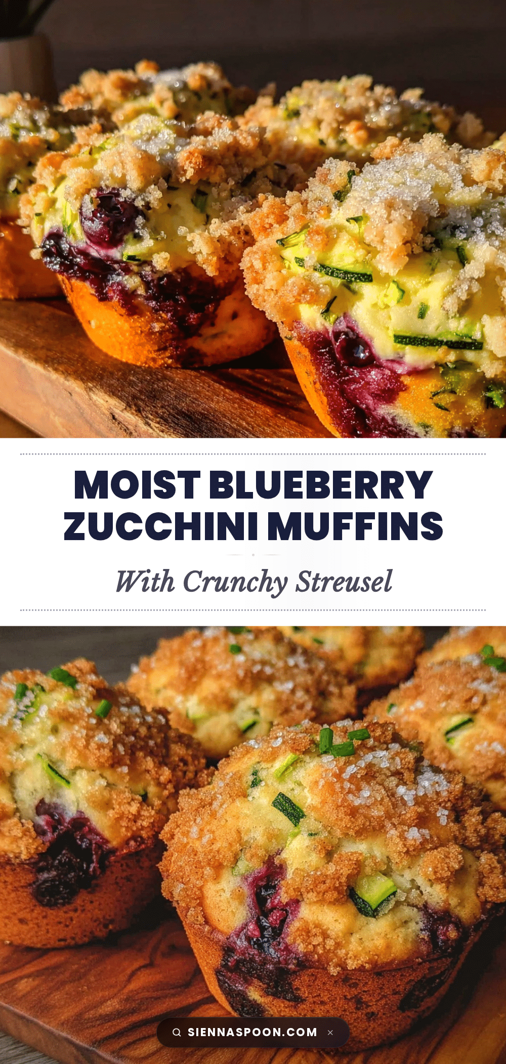moist blueberry zucchini muffins recipe