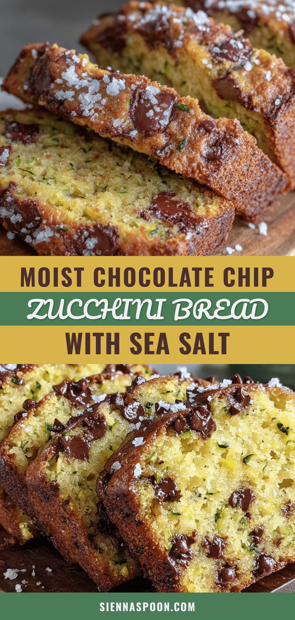 moist chocolate chip zucchini bread recipe