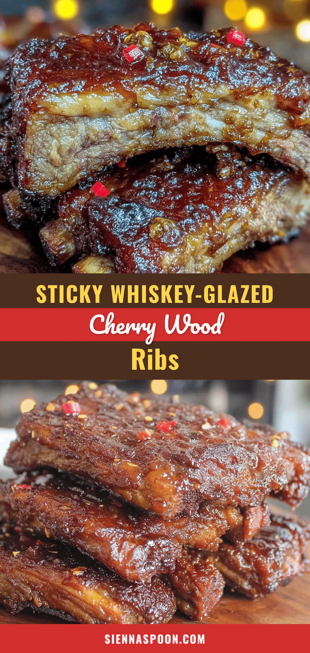 whiskey-glazed BBQ ribs recipe