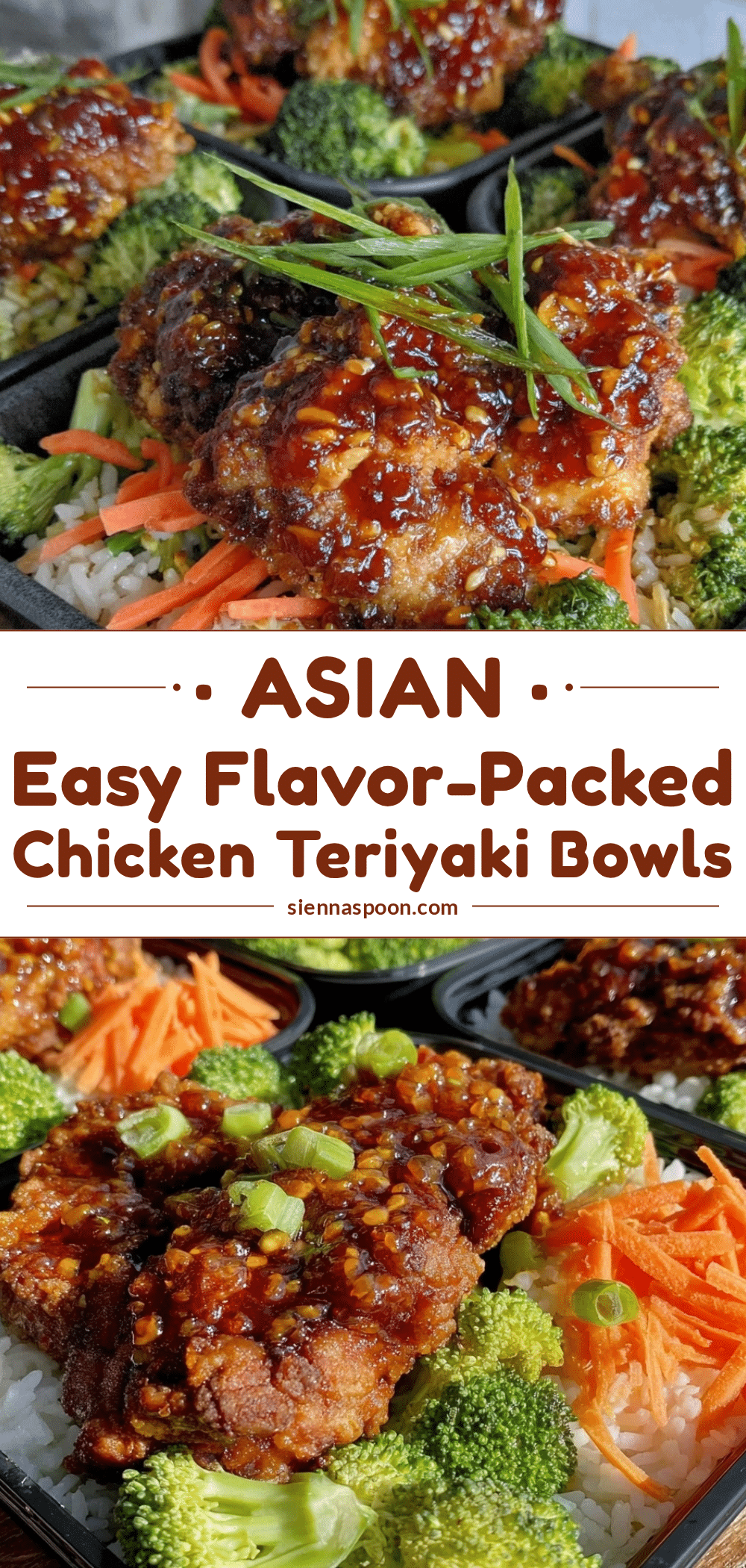 chicken teriyaki meal prep bowls recipe