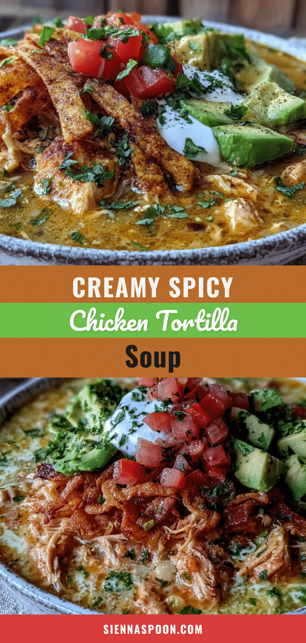 creamy chicken tortilla soup recipe