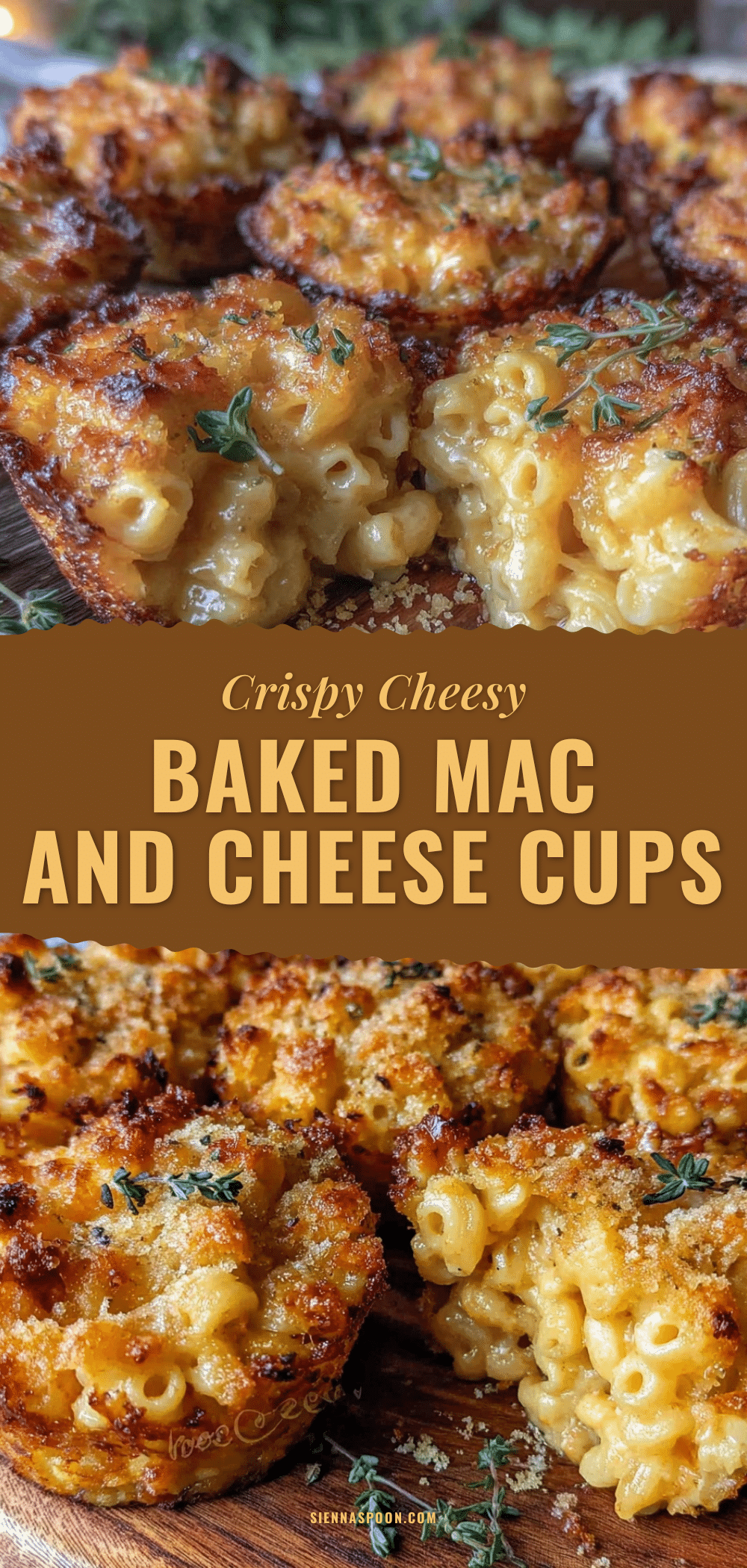crispy cheesy baked mac and cheese cups recipe