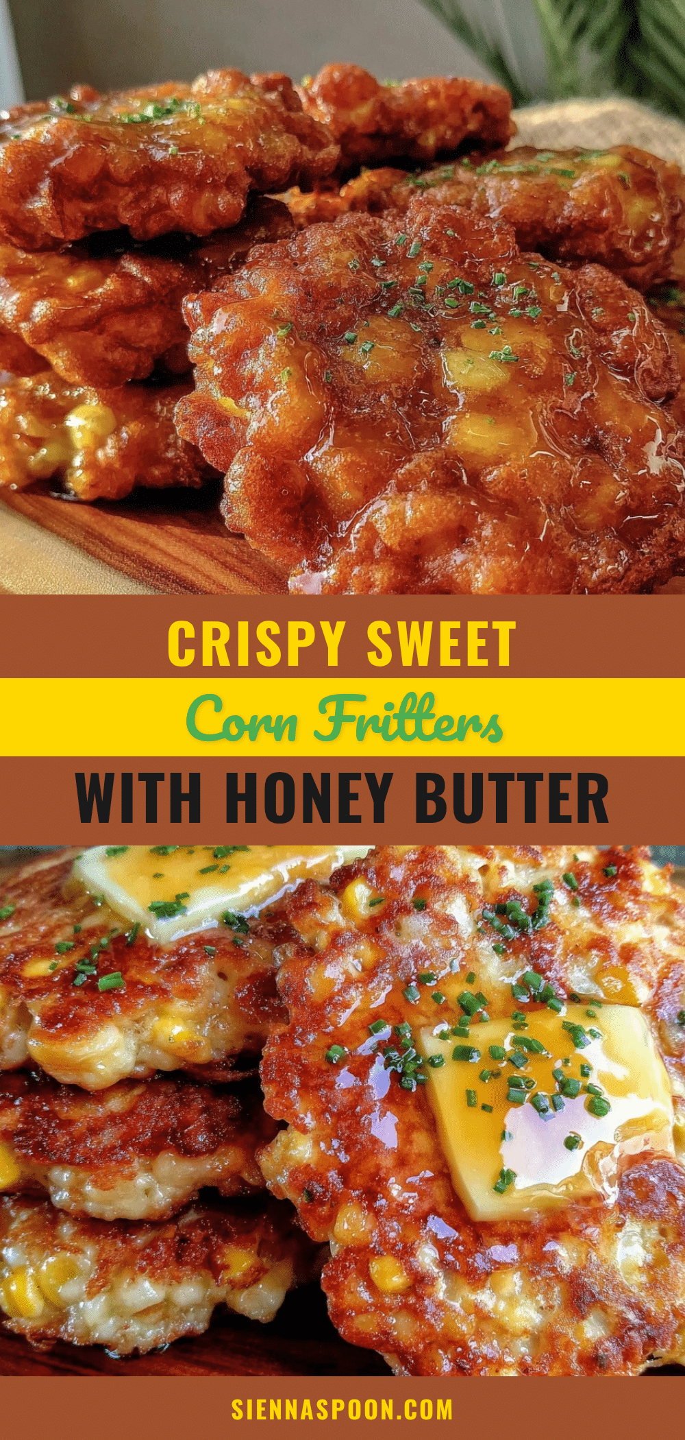 crispy sweet corn fritters recipe