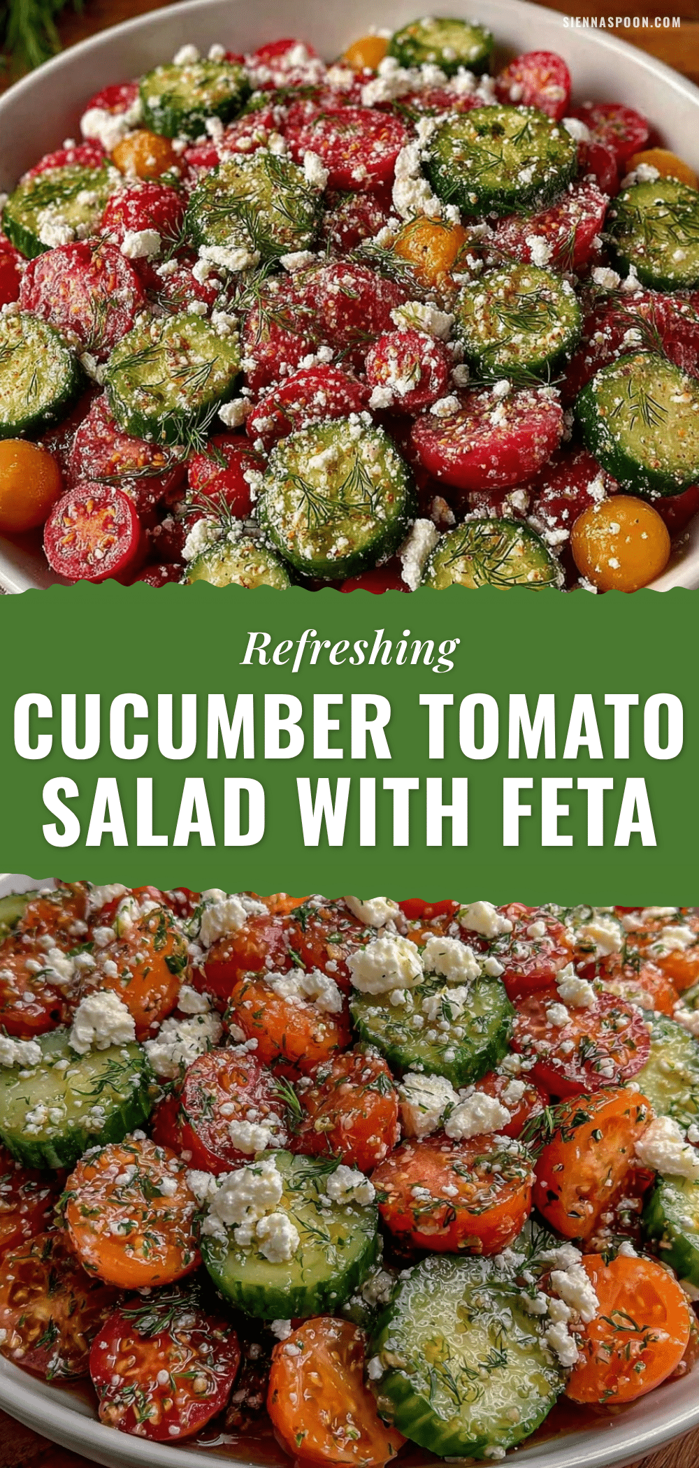 fresh cucumber tomato salad recipe