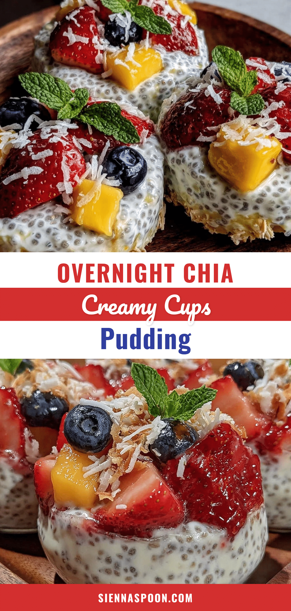 healthy overnight chia pudding lunchbox cups recipe