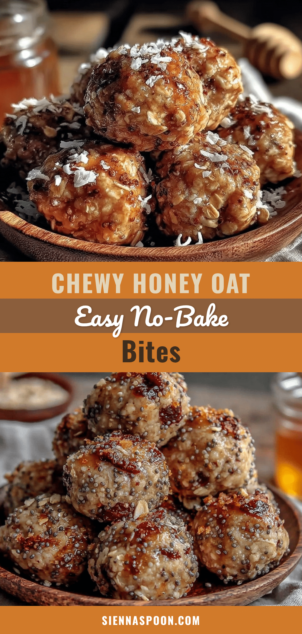 no bake oat and honey energy bites recipe