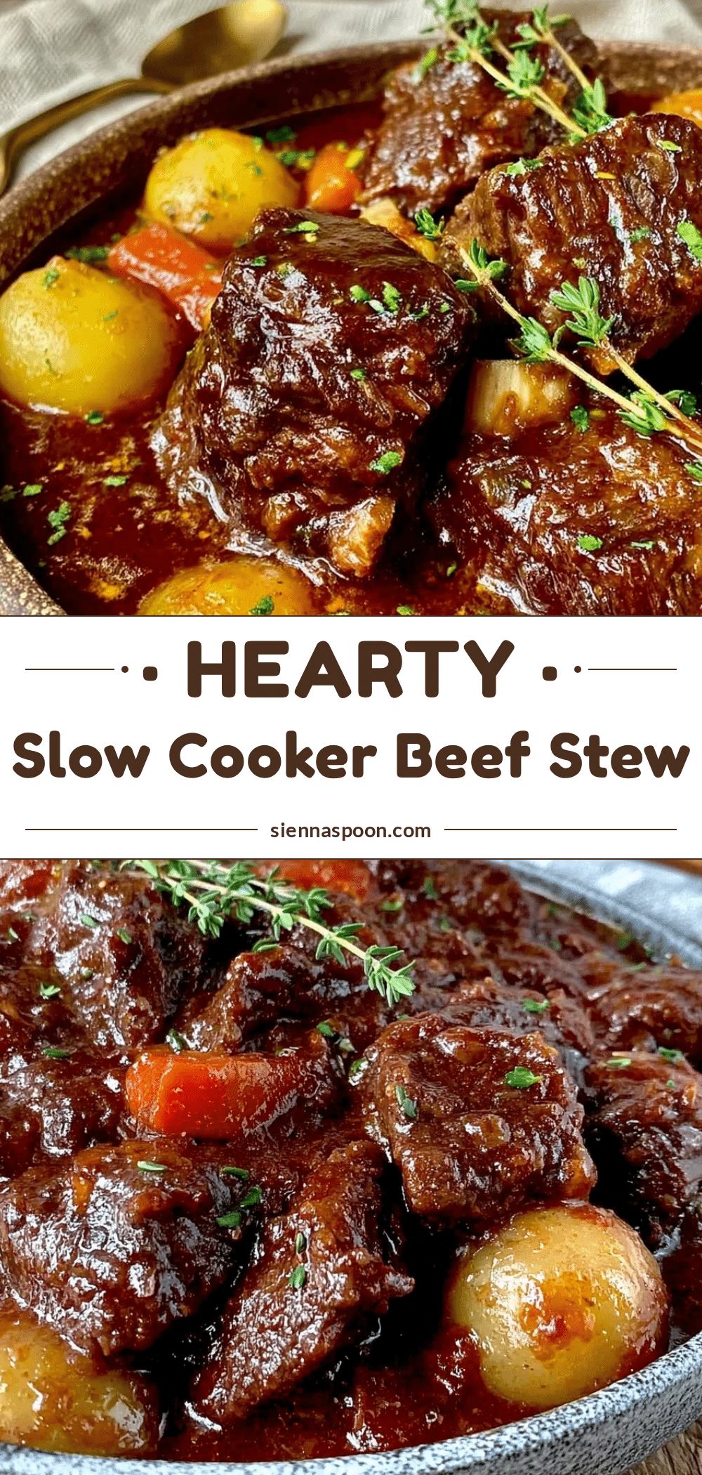 slow cooker beef stew recipe