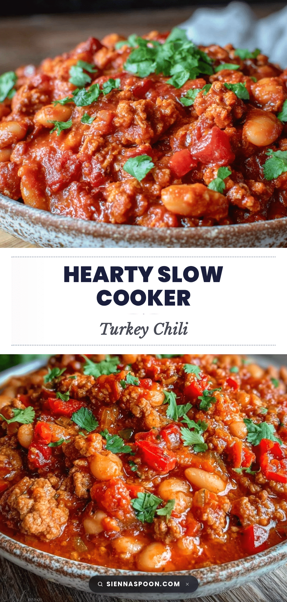 slow cooker turkey chili recipe