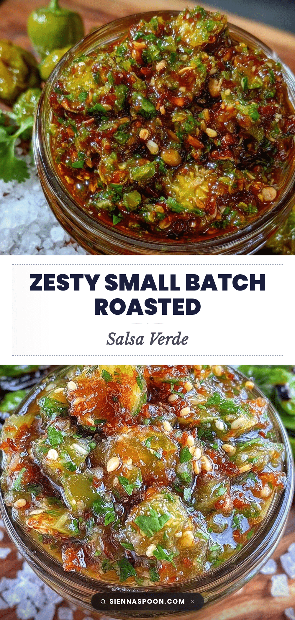 small batch roasted salsa verde recipe