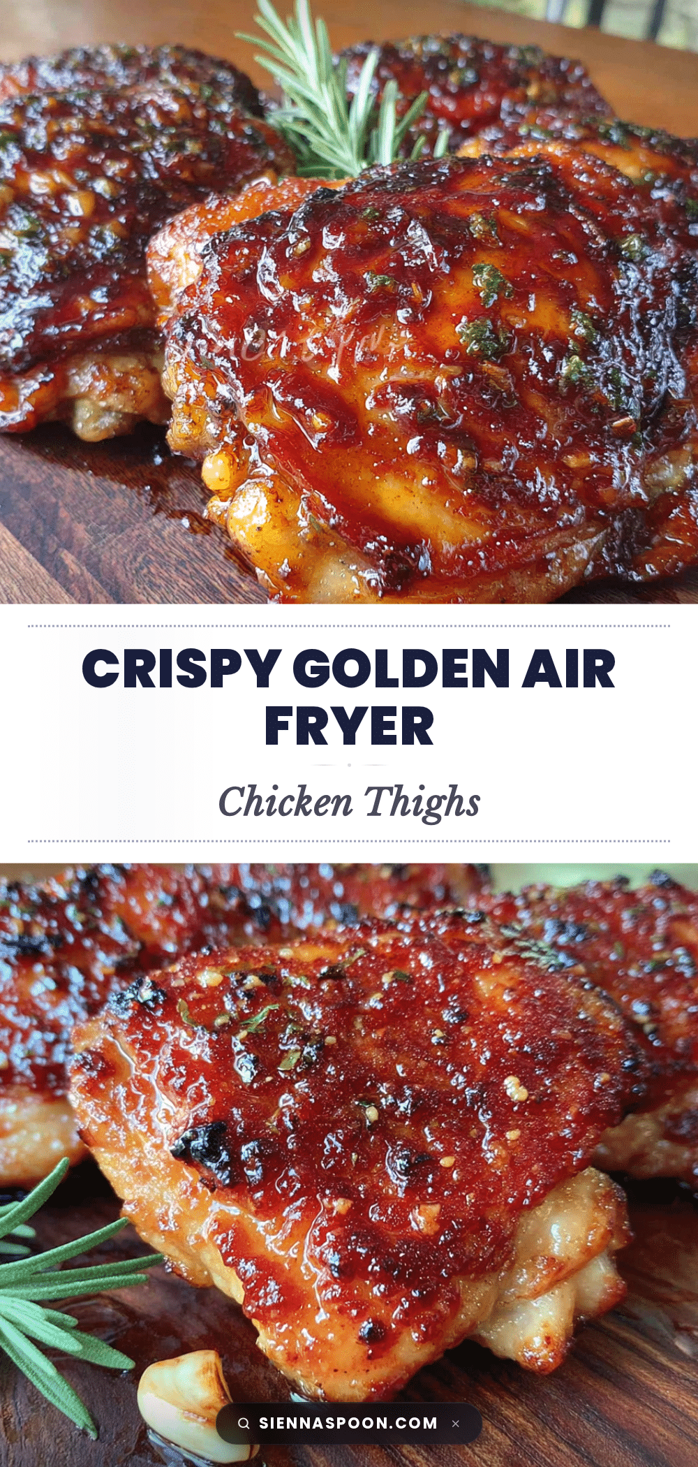 air fryer chicken thighs recipe