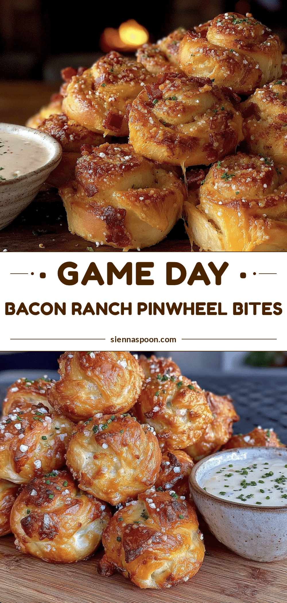 bacon ranch pinwheel pretzel bites recipe