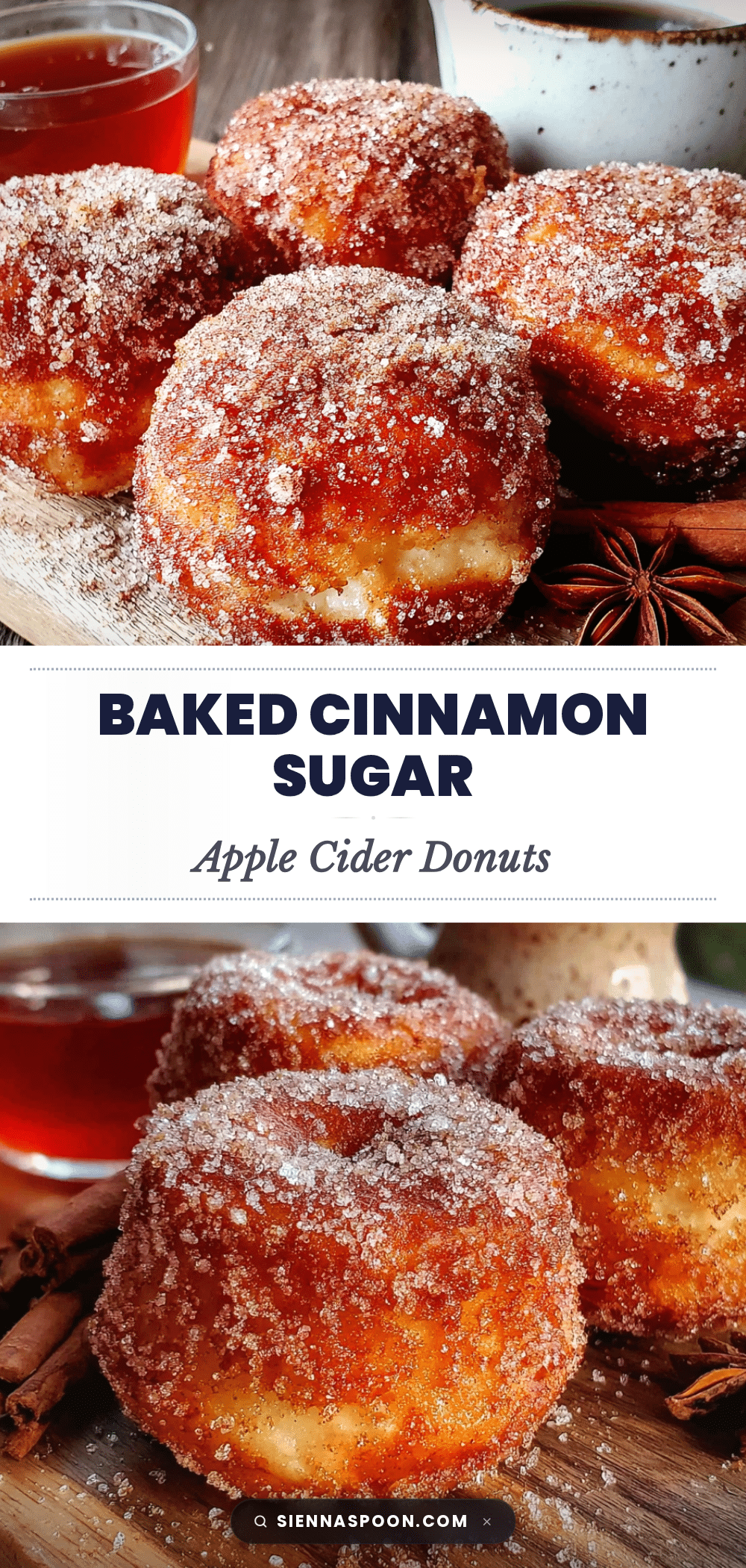 baked apple cider donuts recipe