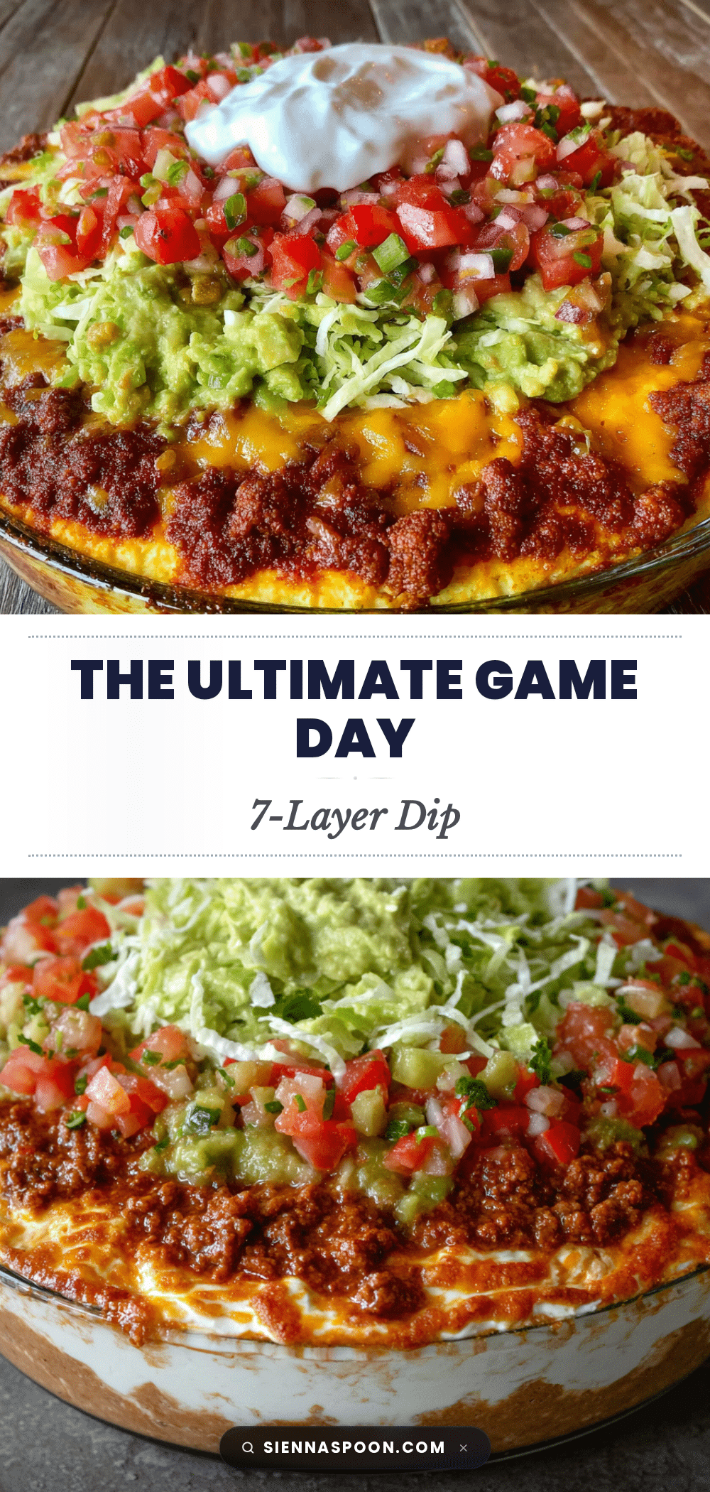 best 7-layer taco dip for game day recipe