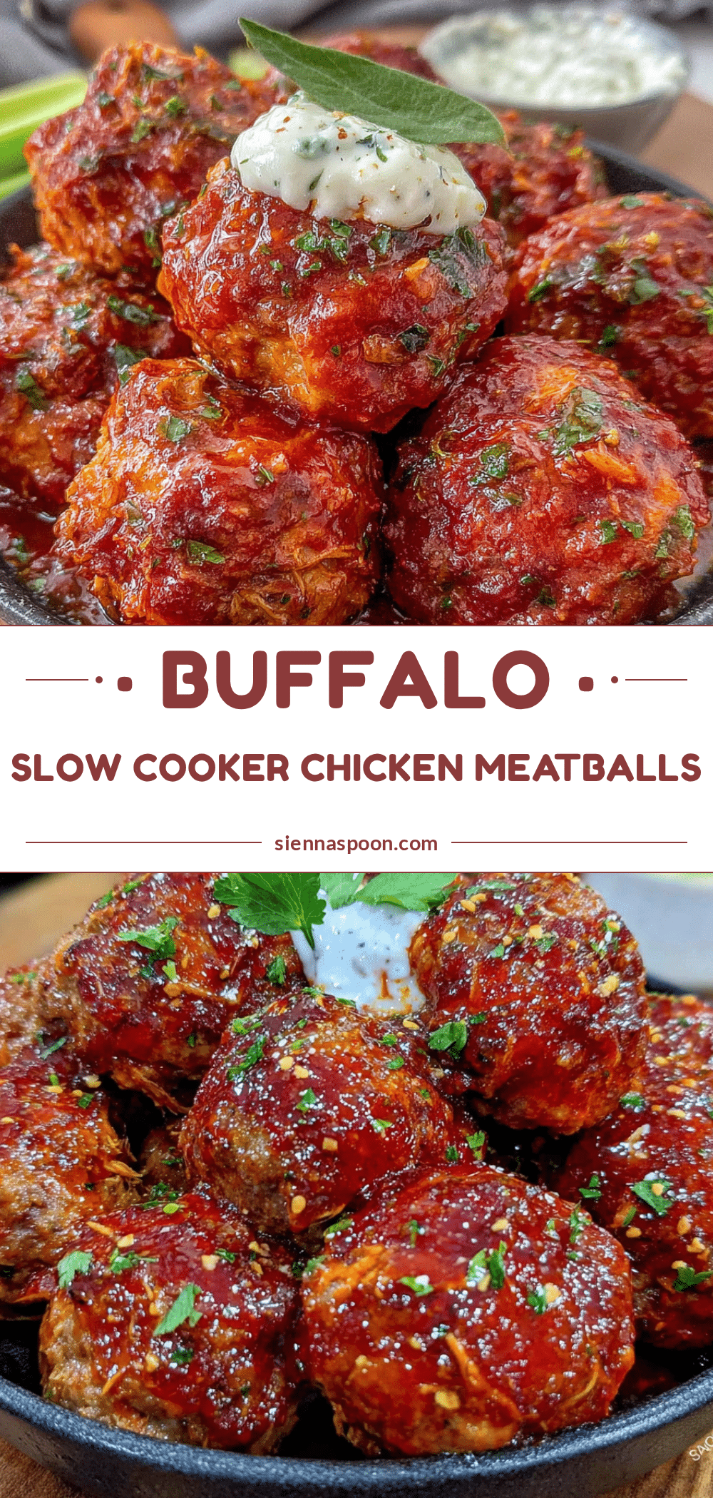 best easy slow cooker buffalo chicken meatballs recipe