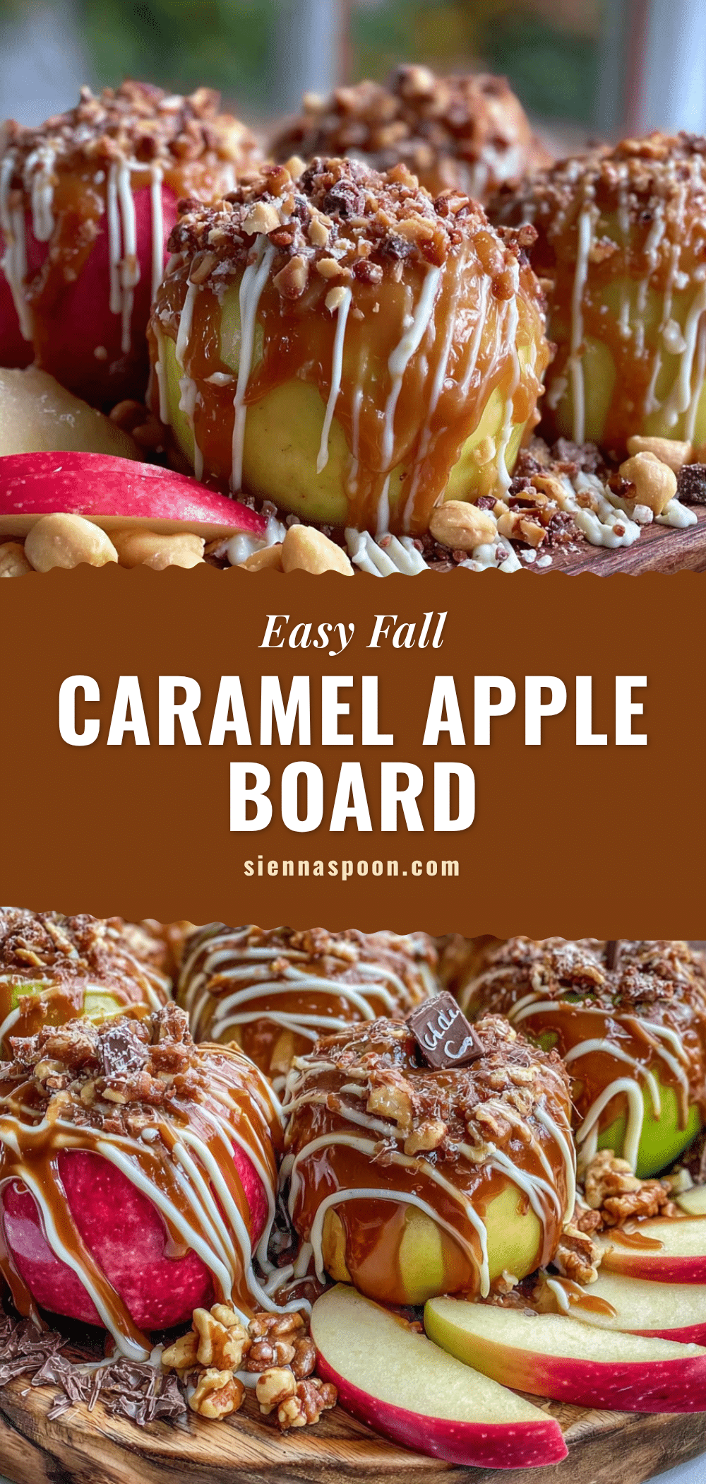caramel apple charcuterie board recipe
