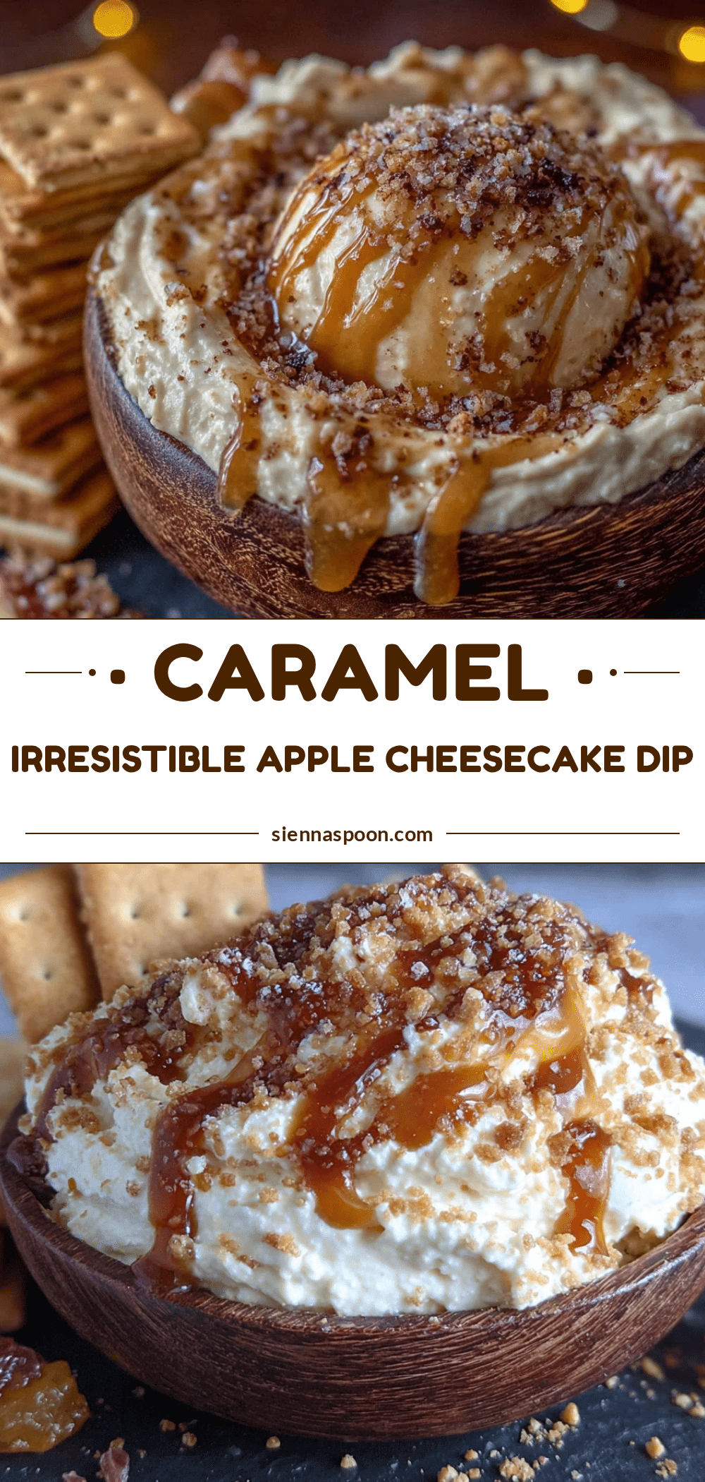 caramel apple cheesecake dip recipe