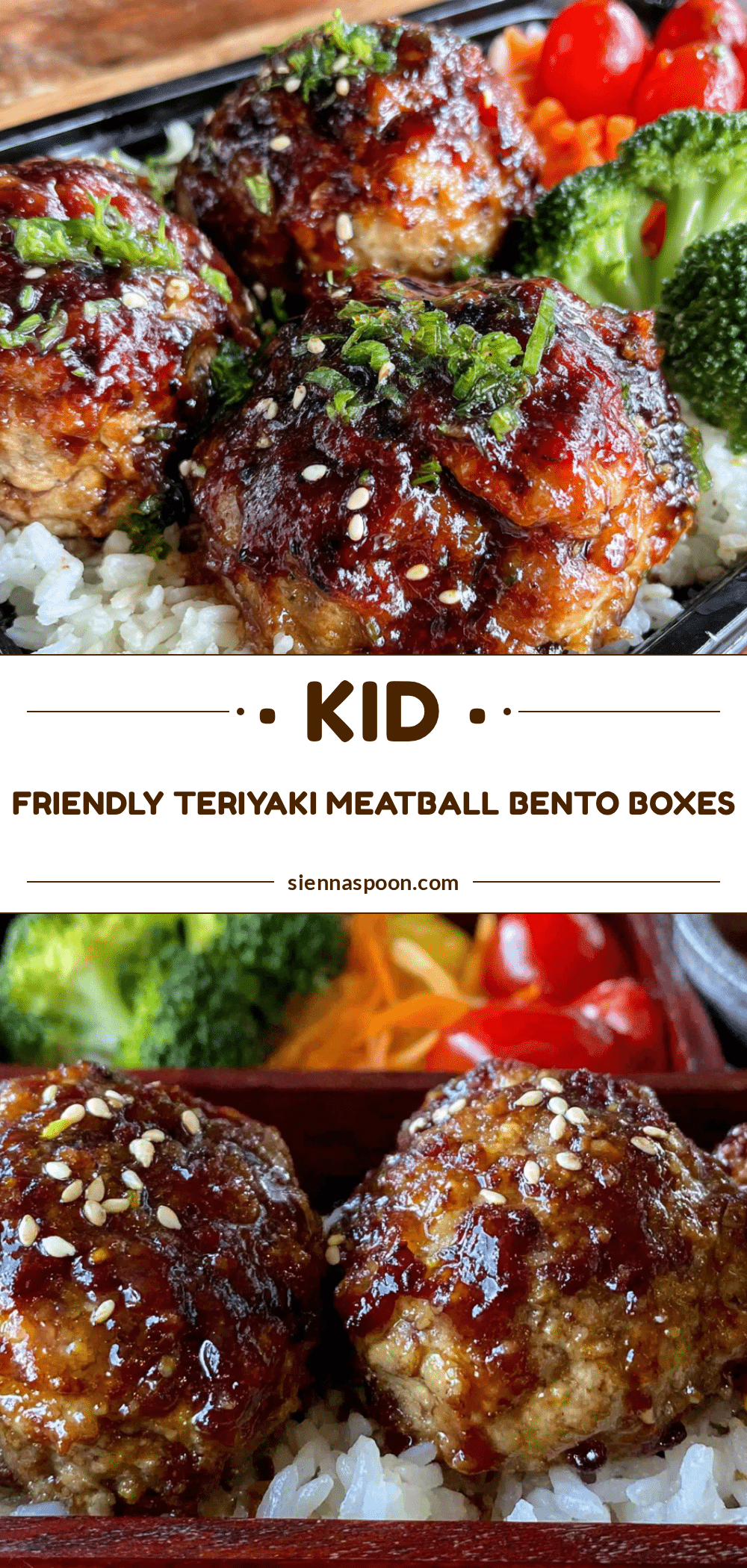 chicken teriyaki meatball bento box recipe