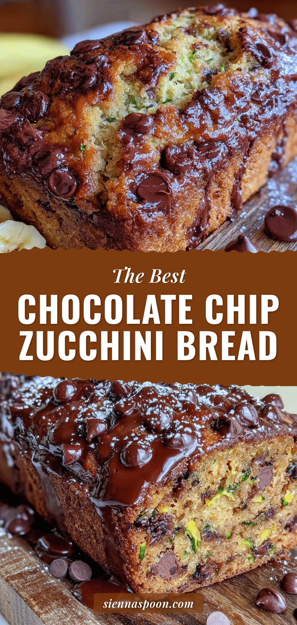 chocolate chip zucchini banana bread recipe