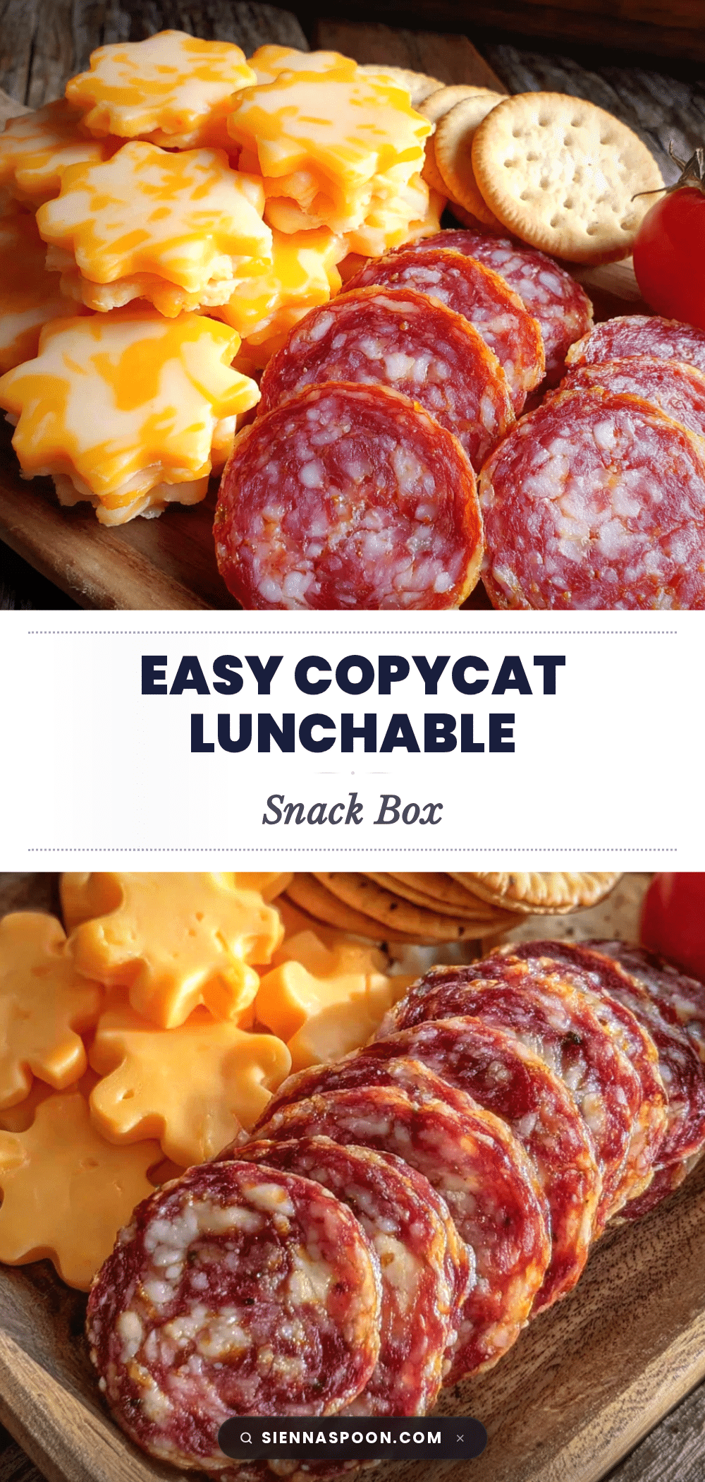 copycat lunchable salami cheese stars recipe