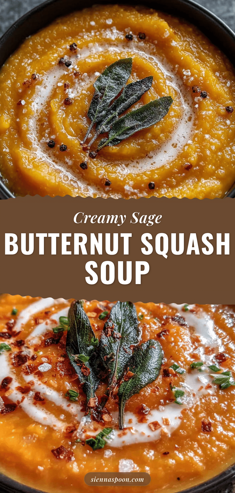 creamy butternut squash soup recipe