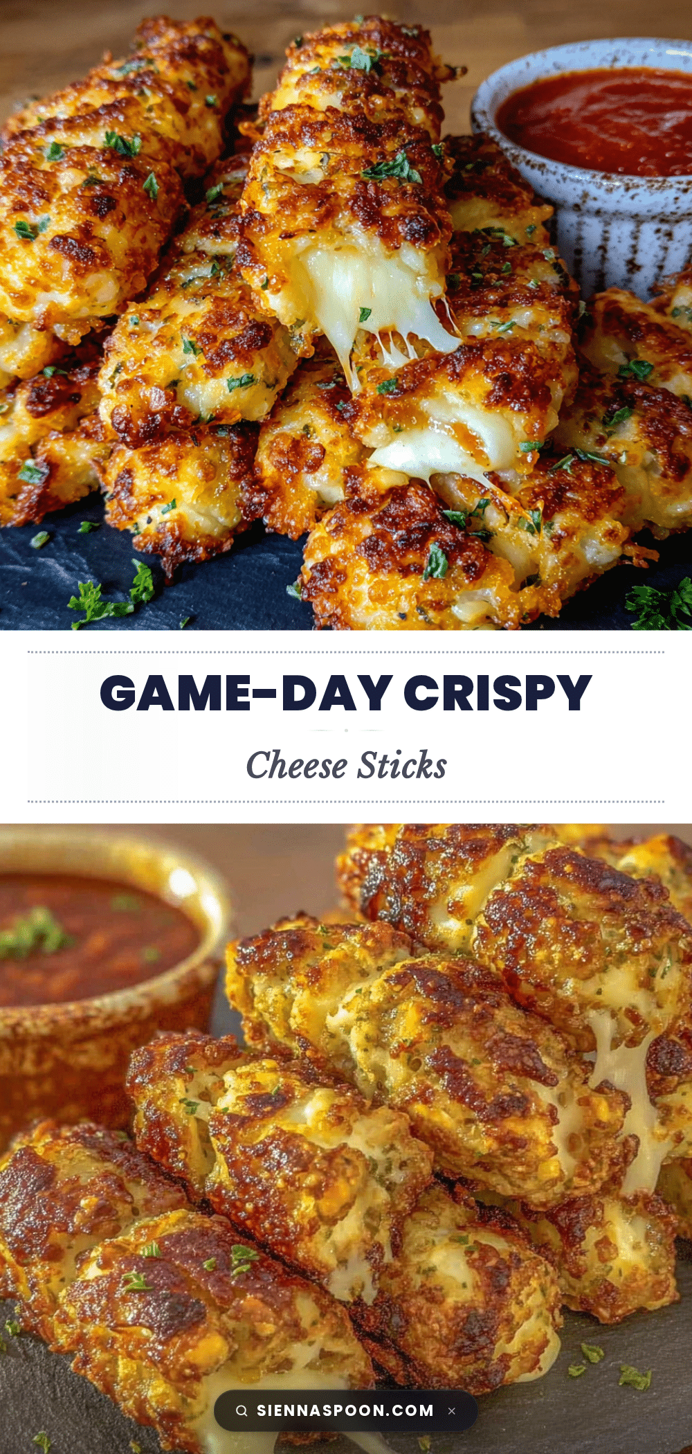 crispy baked football cheese sticks recipe