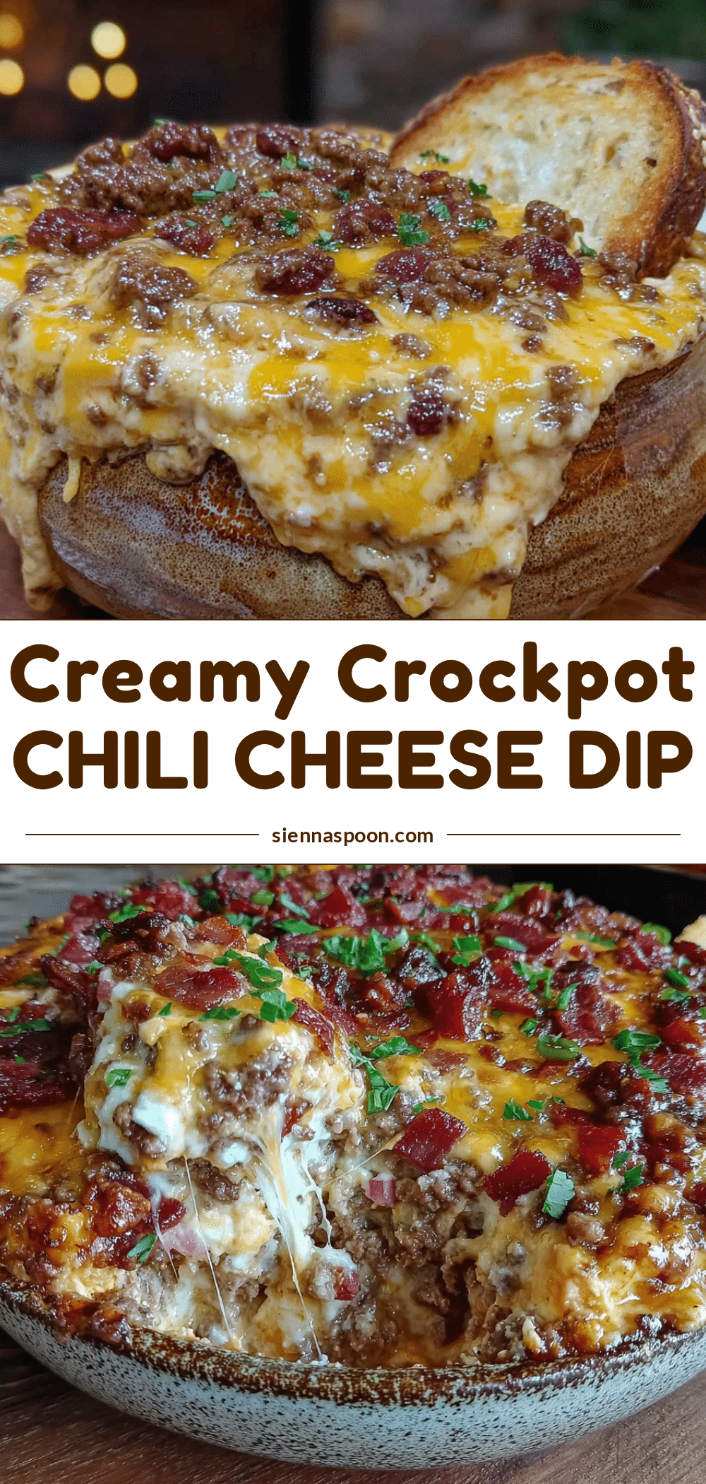 crockpot chili cheese dip with ground beef recipe