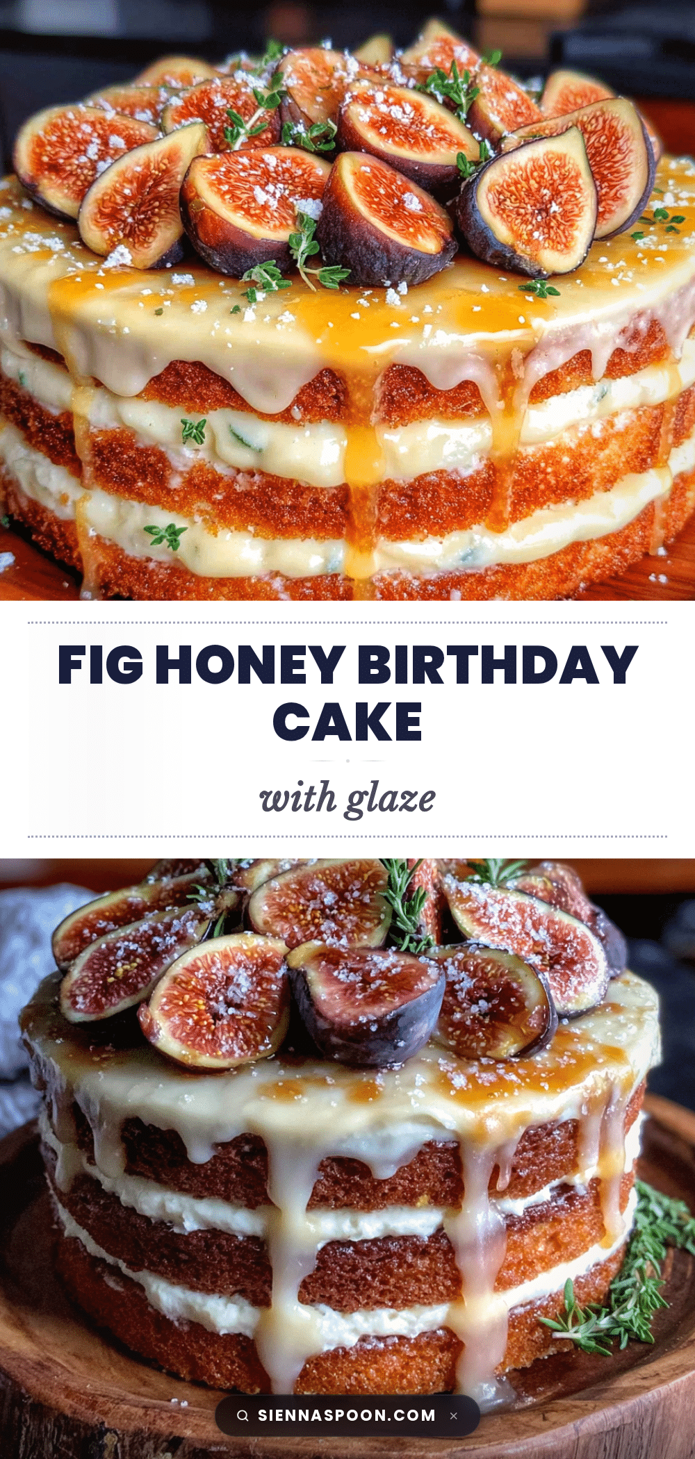 fig and honey birthday cake recipe