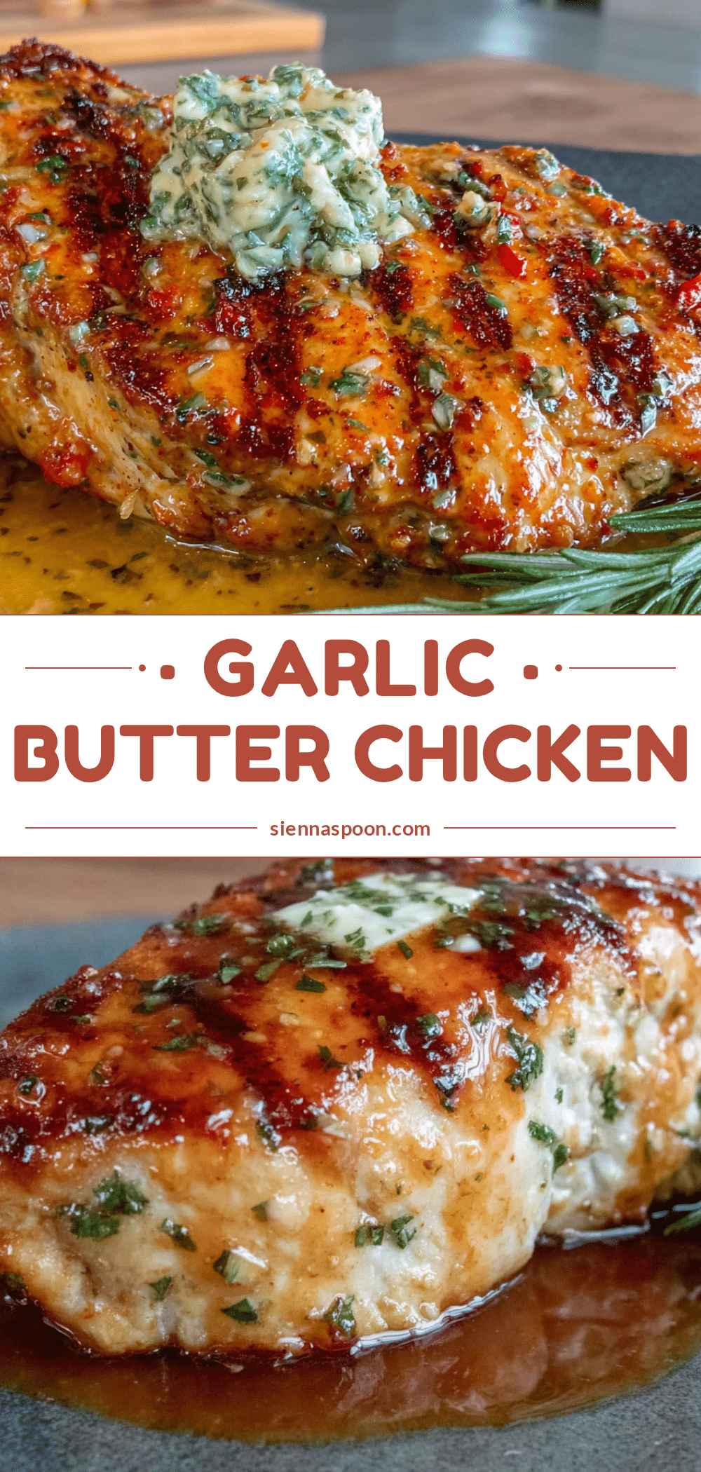 garlic butter baked chicken breast recipe