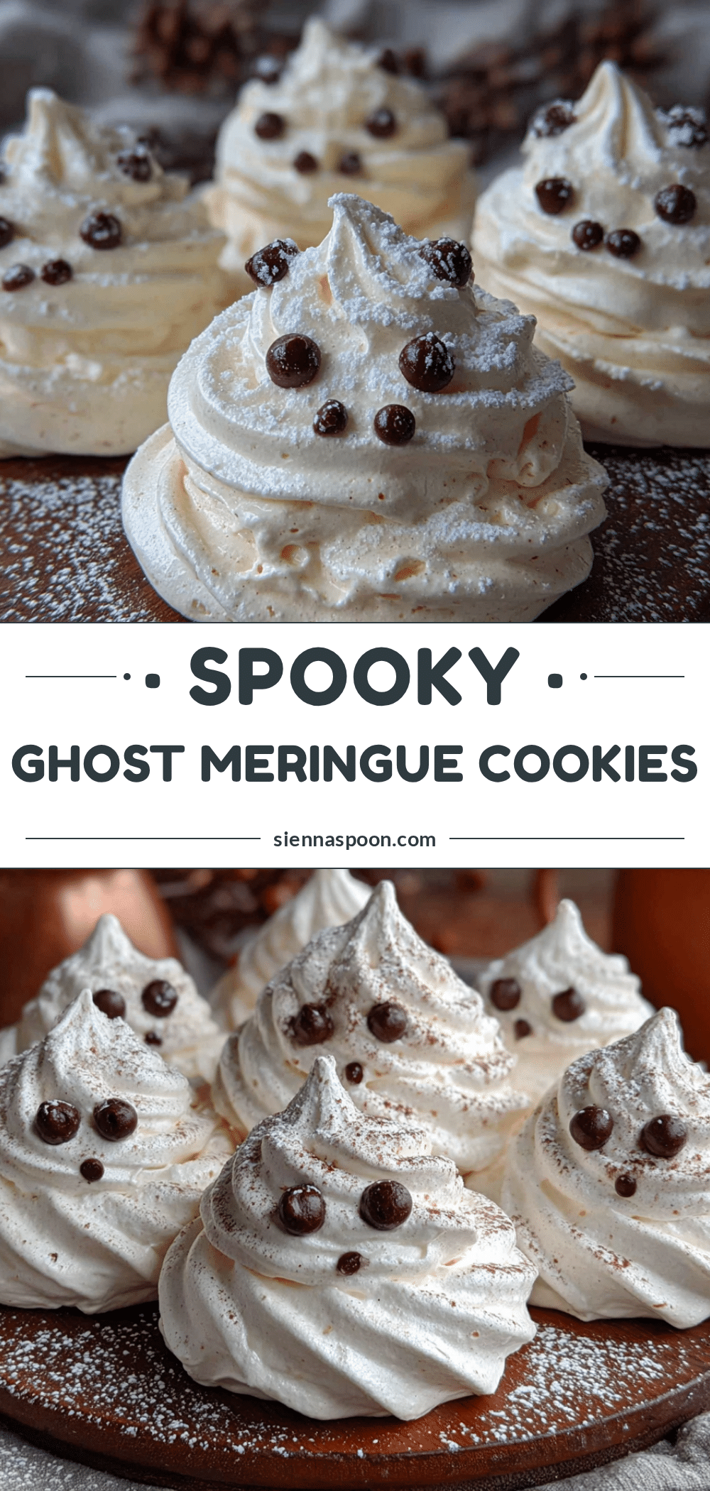 ghost meringue cookies recipe