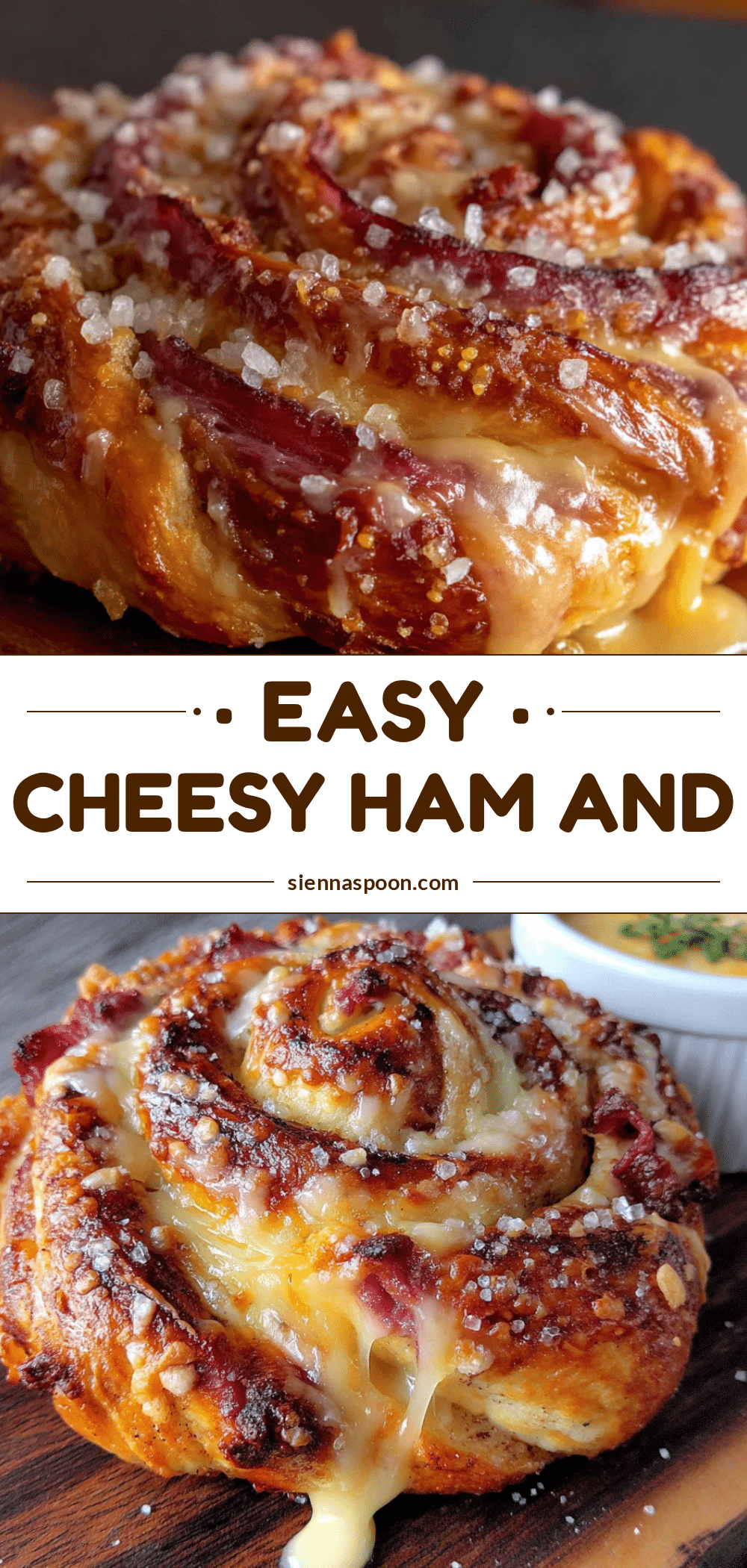 ham and cheese pinwheel pretzel bites recipe