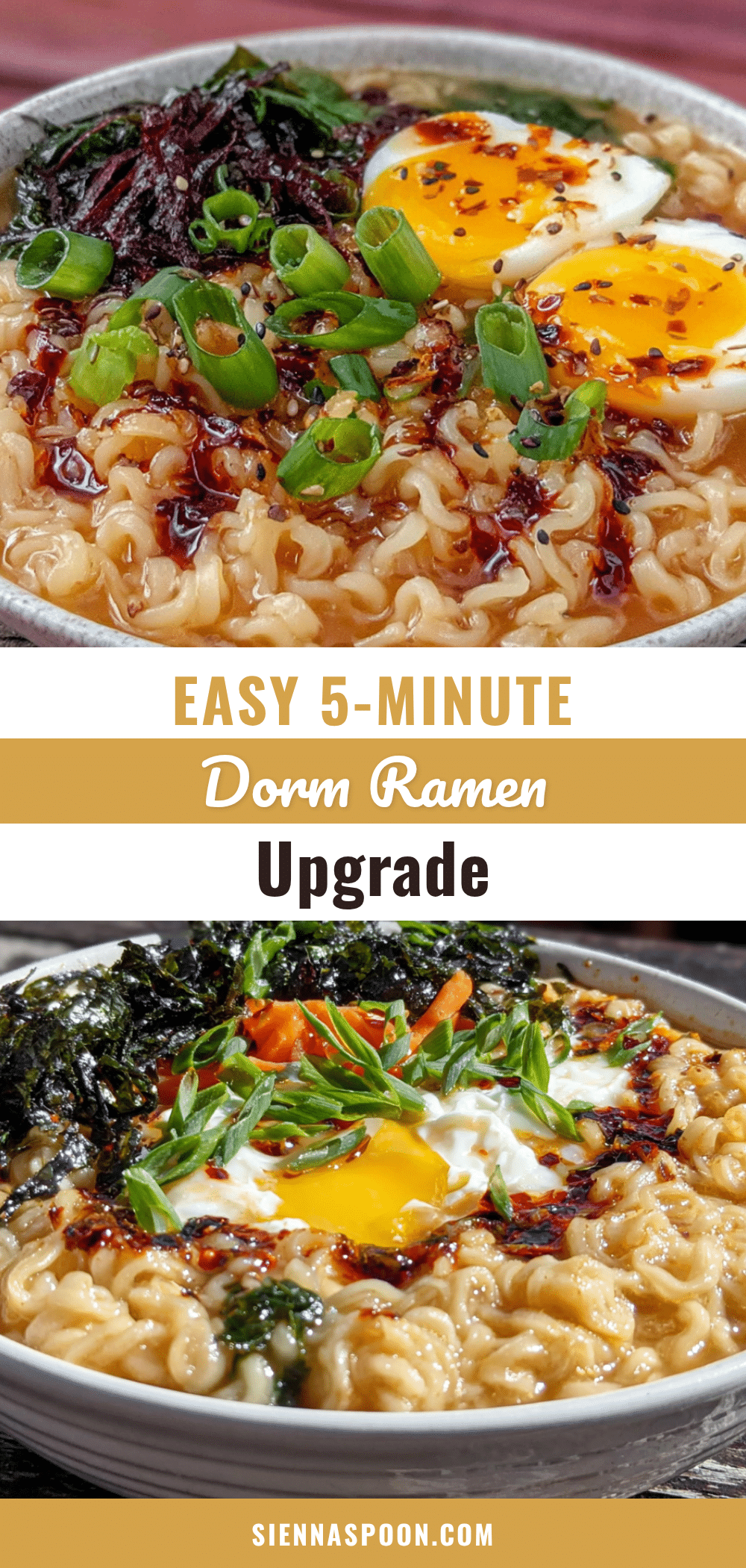 no-cook ramen upgrade bowl recipe