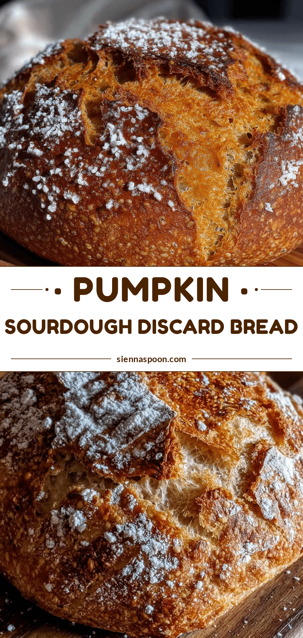 pumpkin sourdough discard bread recipe