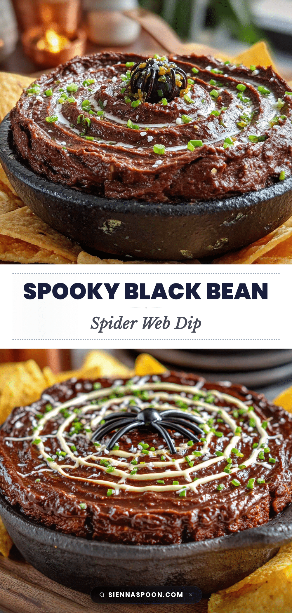 spider web dip recipe