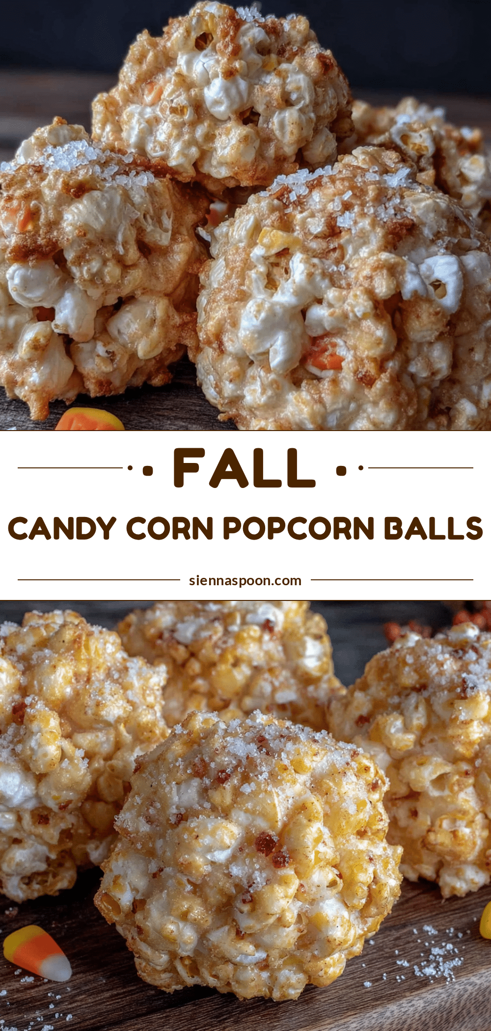 air fryer candy corn popcorn balls recipe