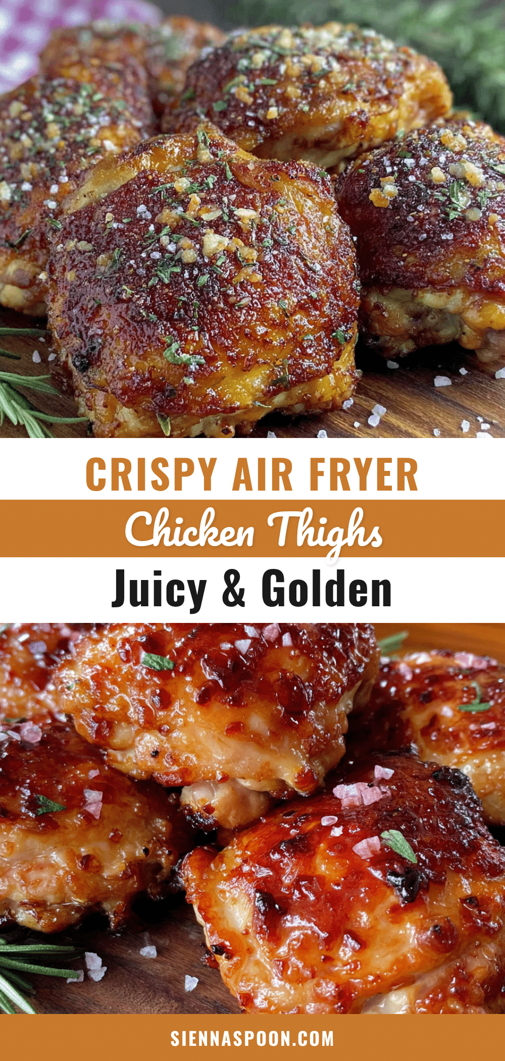 air fryer chicken thighs recipe