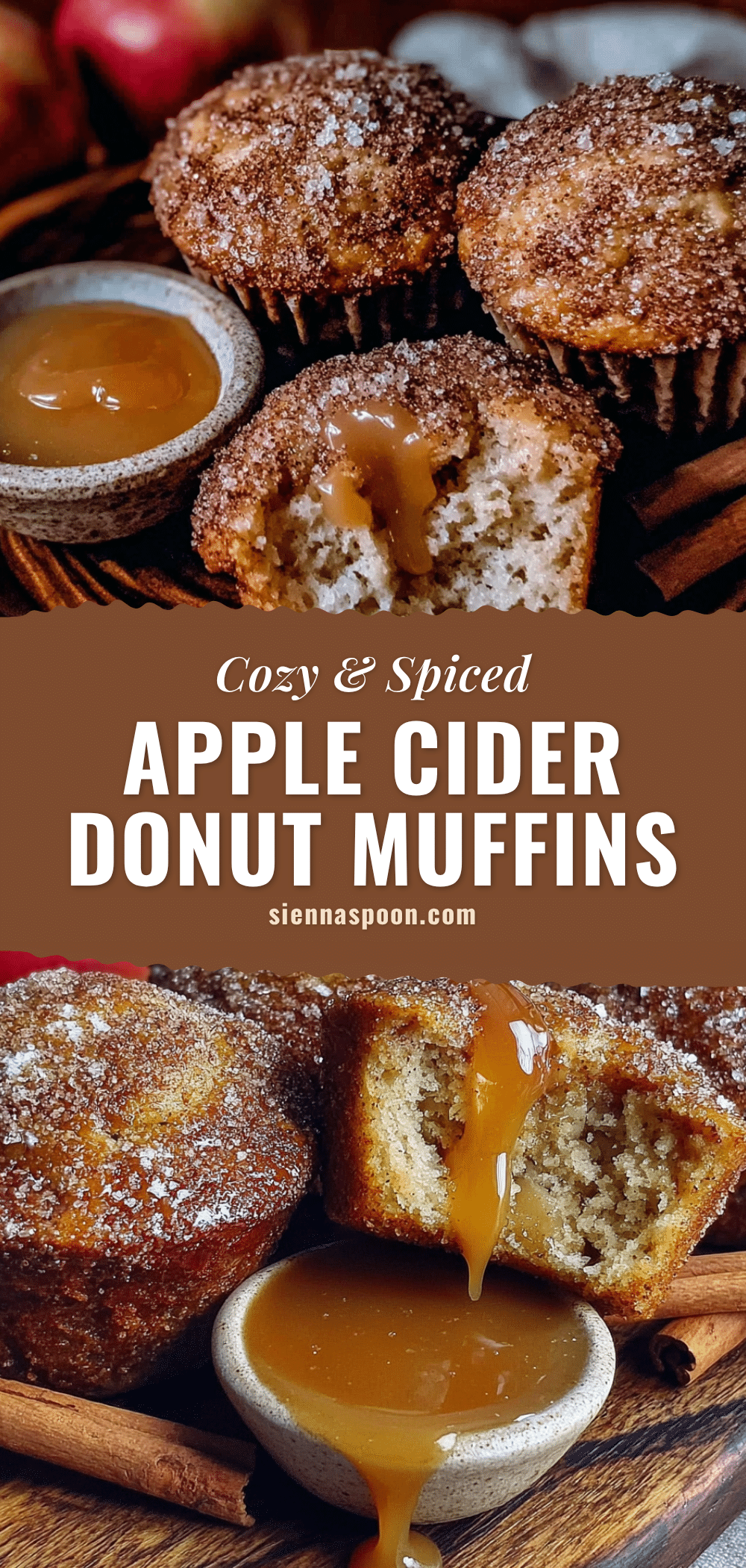 apple cider donut muffins recipe