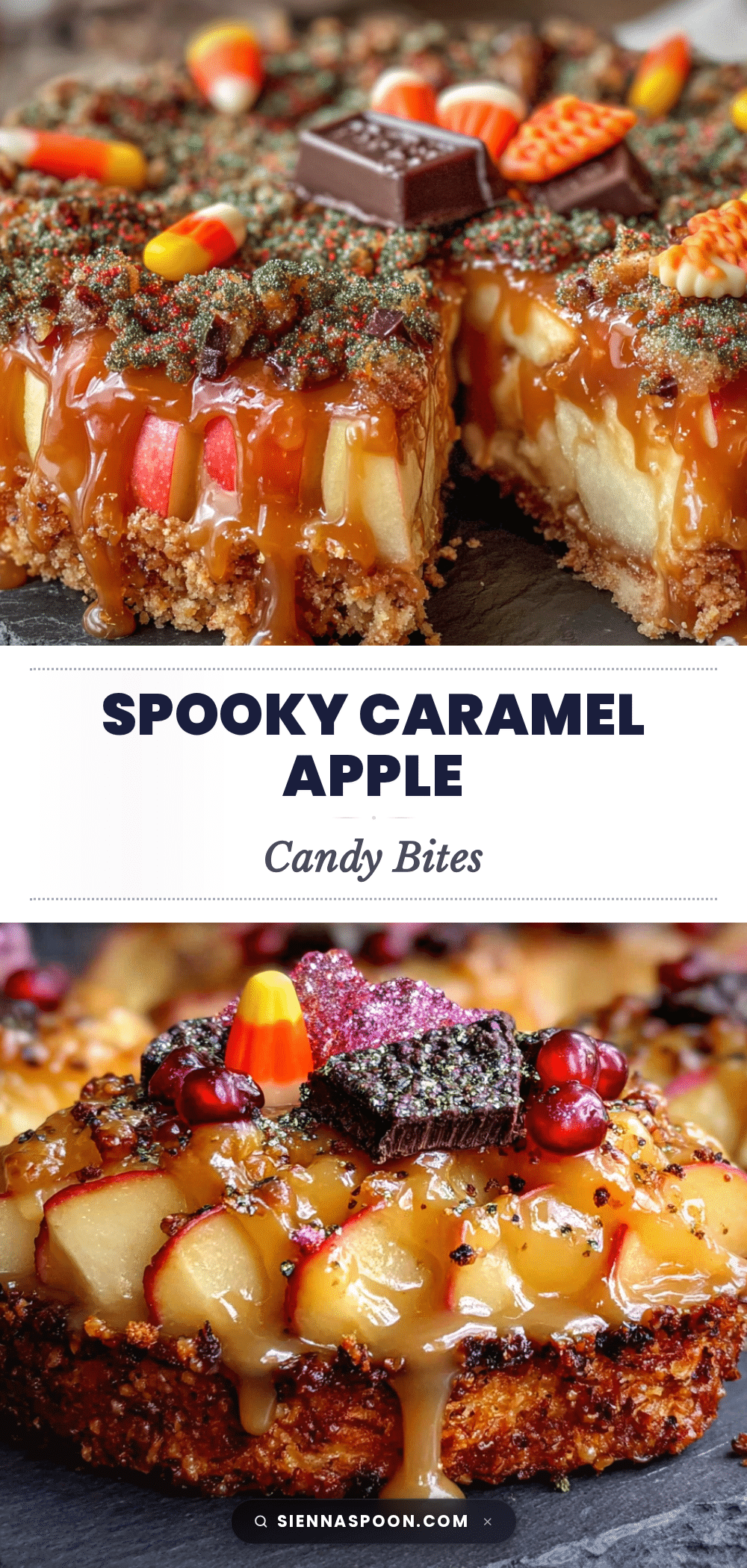caramel apple candy bites recipe