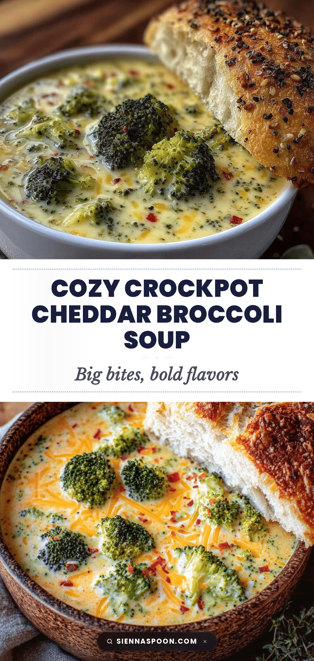 cozy crockpot cheddar broccoli soup recipe