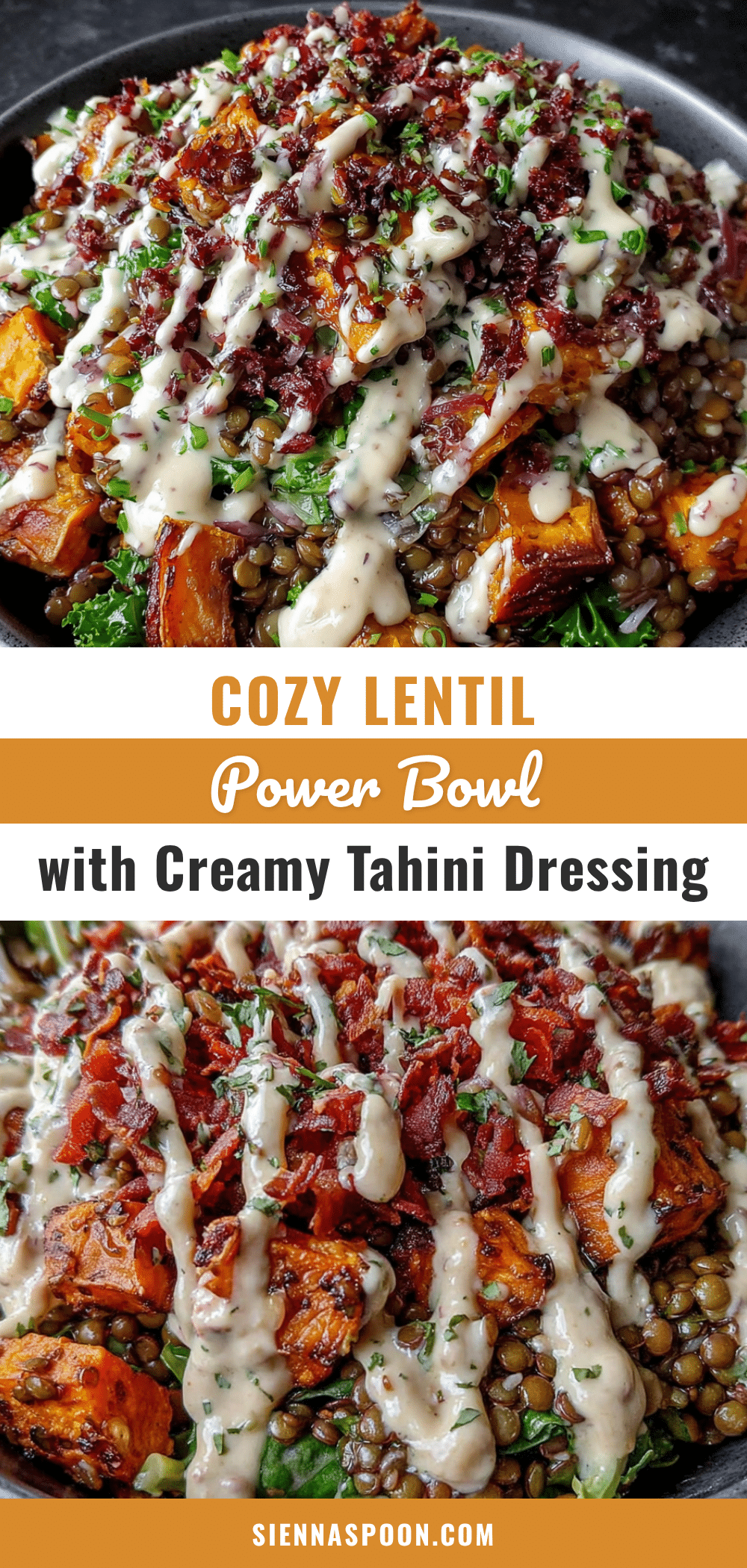 cozy lentil power bowl recipe